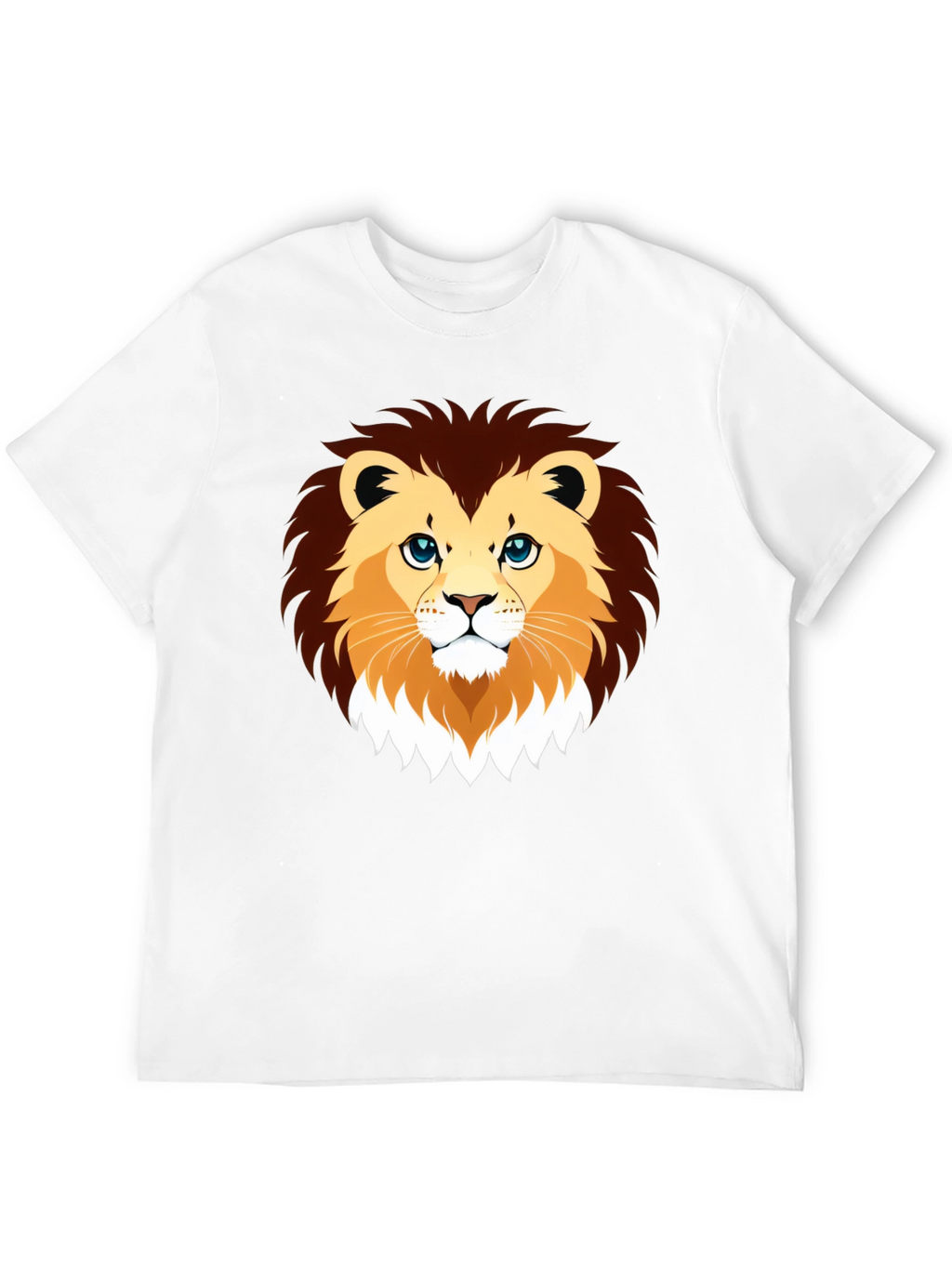Lion Graphic Black T-Shirt