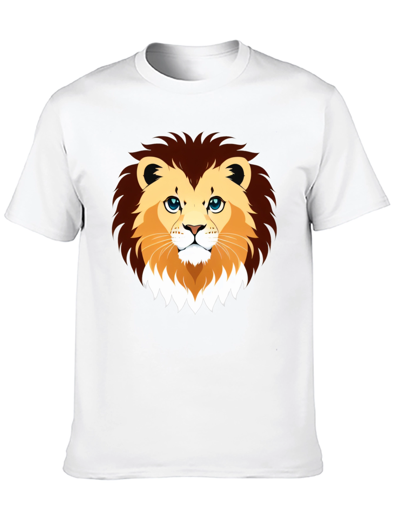 Lion Graphic Black T-Shirt