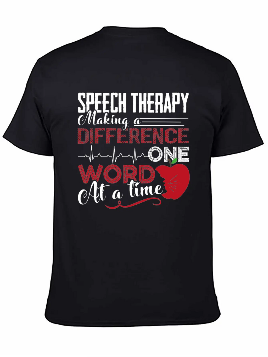 Speech Therapy Shirt Unisex Short Sleeve Soft Cotton T-Shirt – Casual Everyday Wear