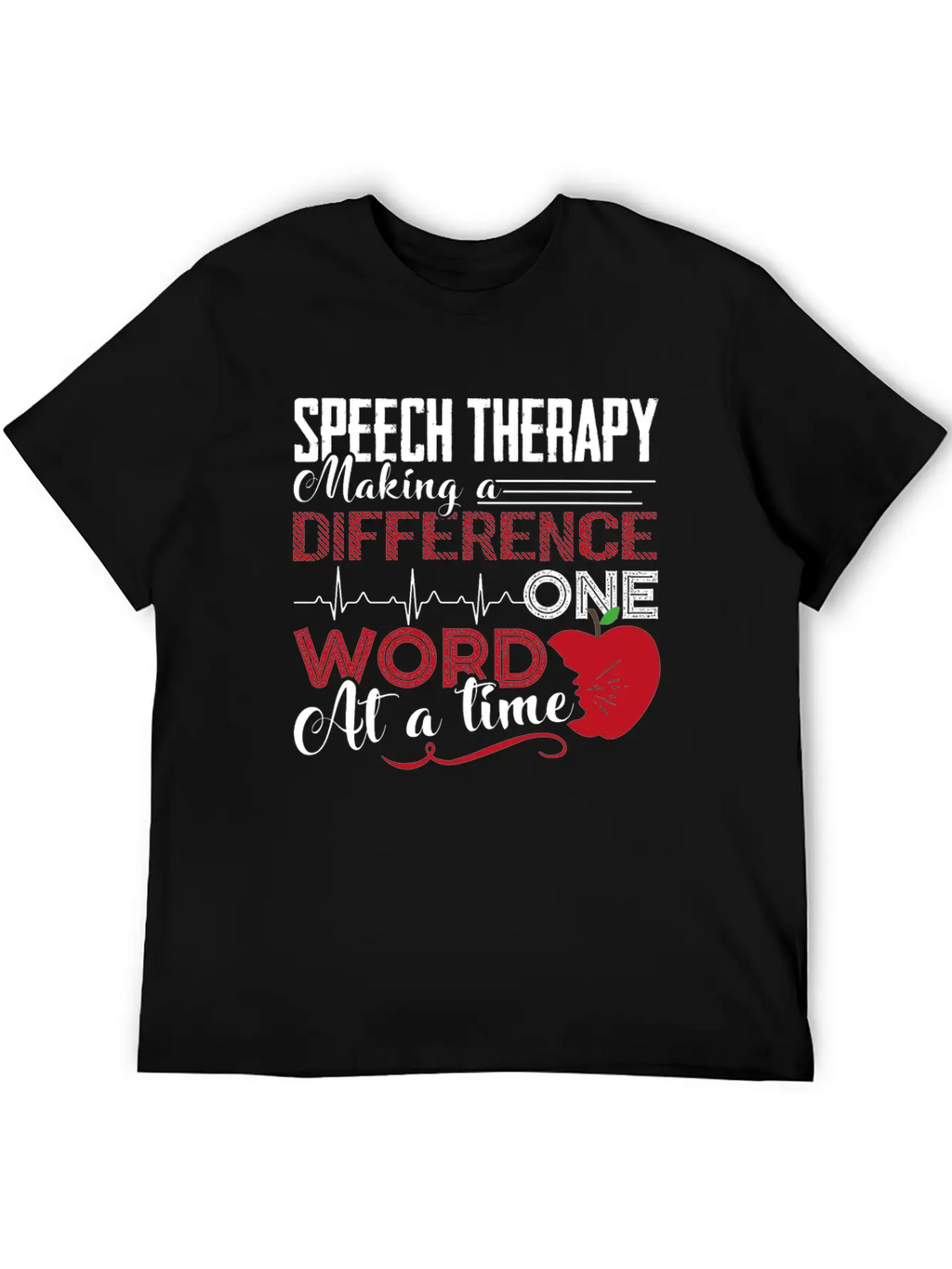 Speech Therapy Shirt Unisex Short Sleeve Soft Cotton T-Shirt – Casual Everyday Wear