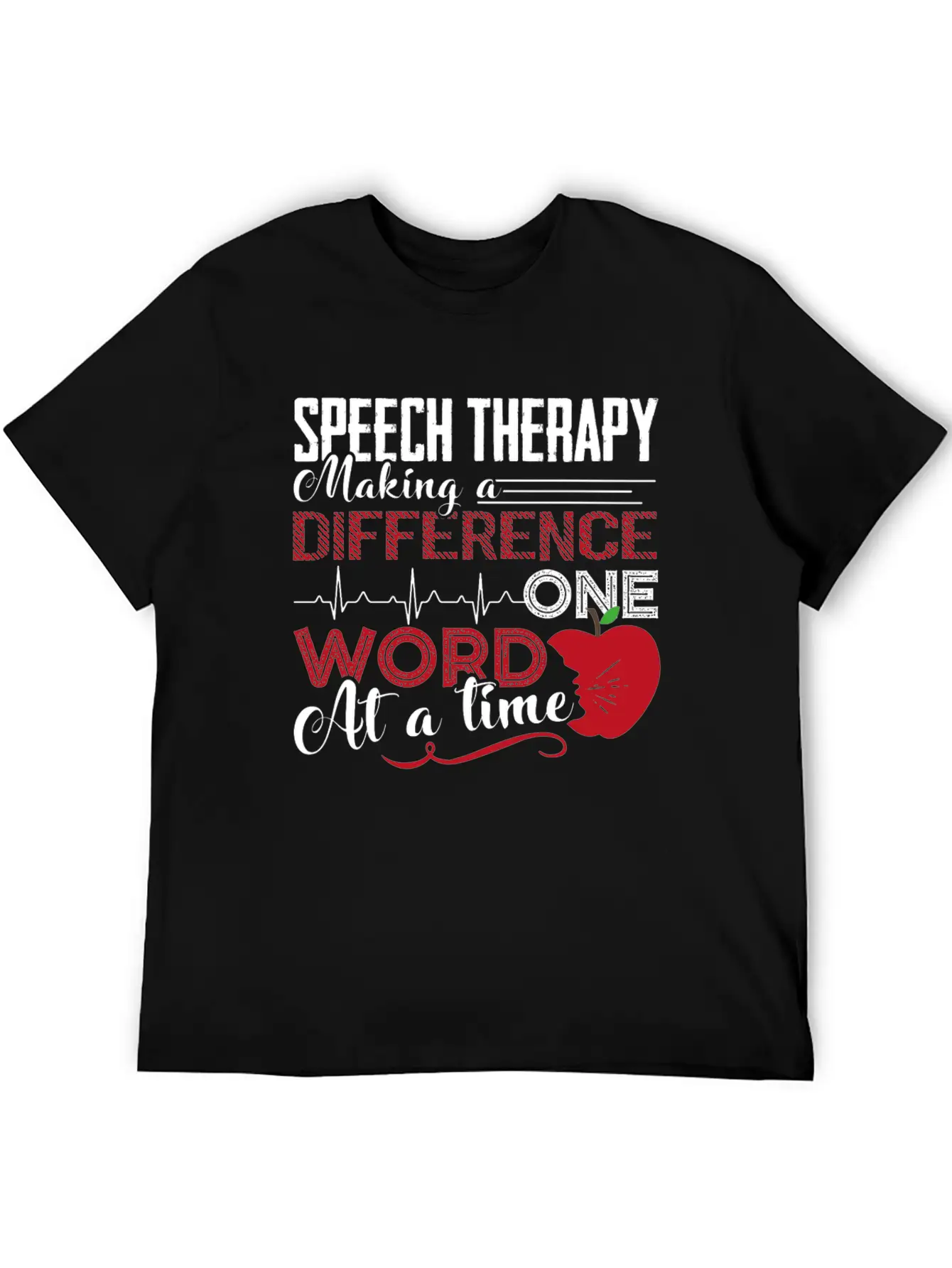 Speech Therapy Shirt Unisex Short Sleeve Soft Cotton T-Shirt – Casual Everyday Wear