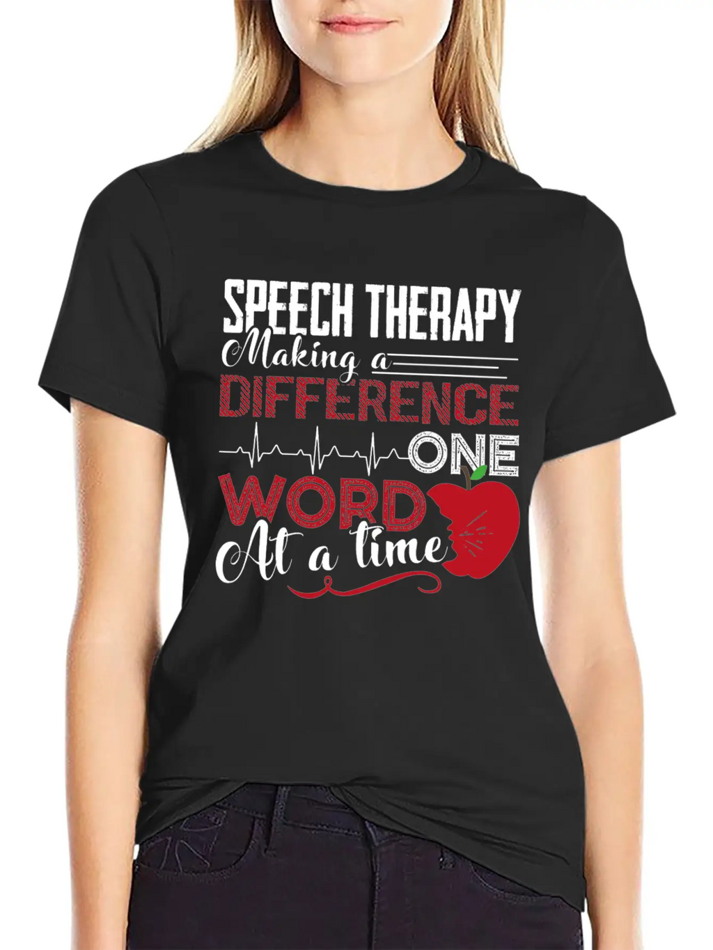 Speech Therapy Shirt Unisex Short Sleeve Soft Cotton T-Shirt – Casual Everyday Wear