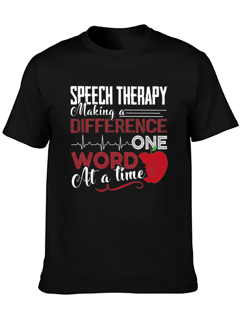 Speech Therapy Shirt Unisex Short Sleeve Soft Cotton T-Shirt – Casual Everyday Wear