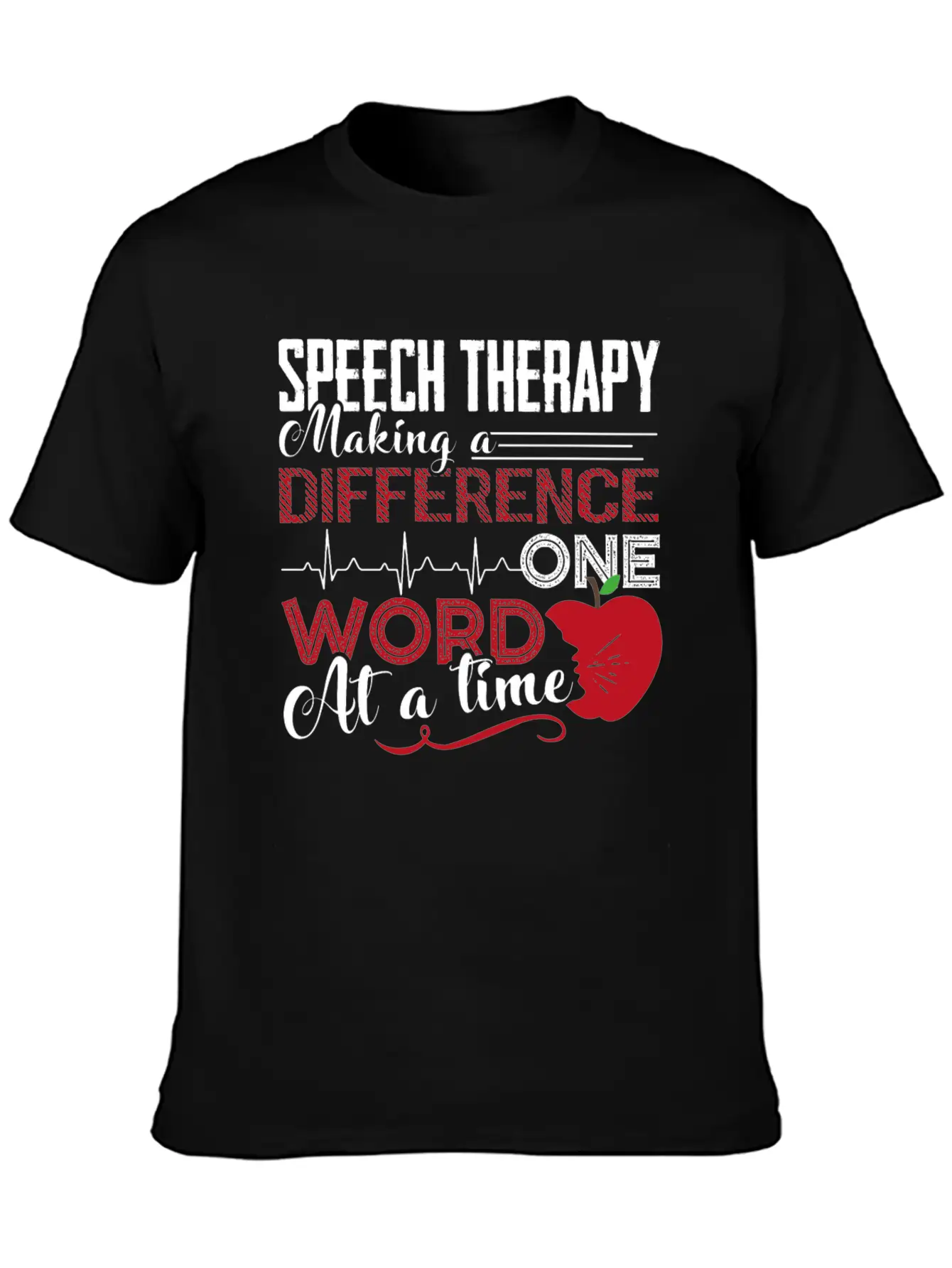 Speech Therapy Shirt Unisex Short Sleeve Soft Cotton T-Shirt – Casual Everyday Wear