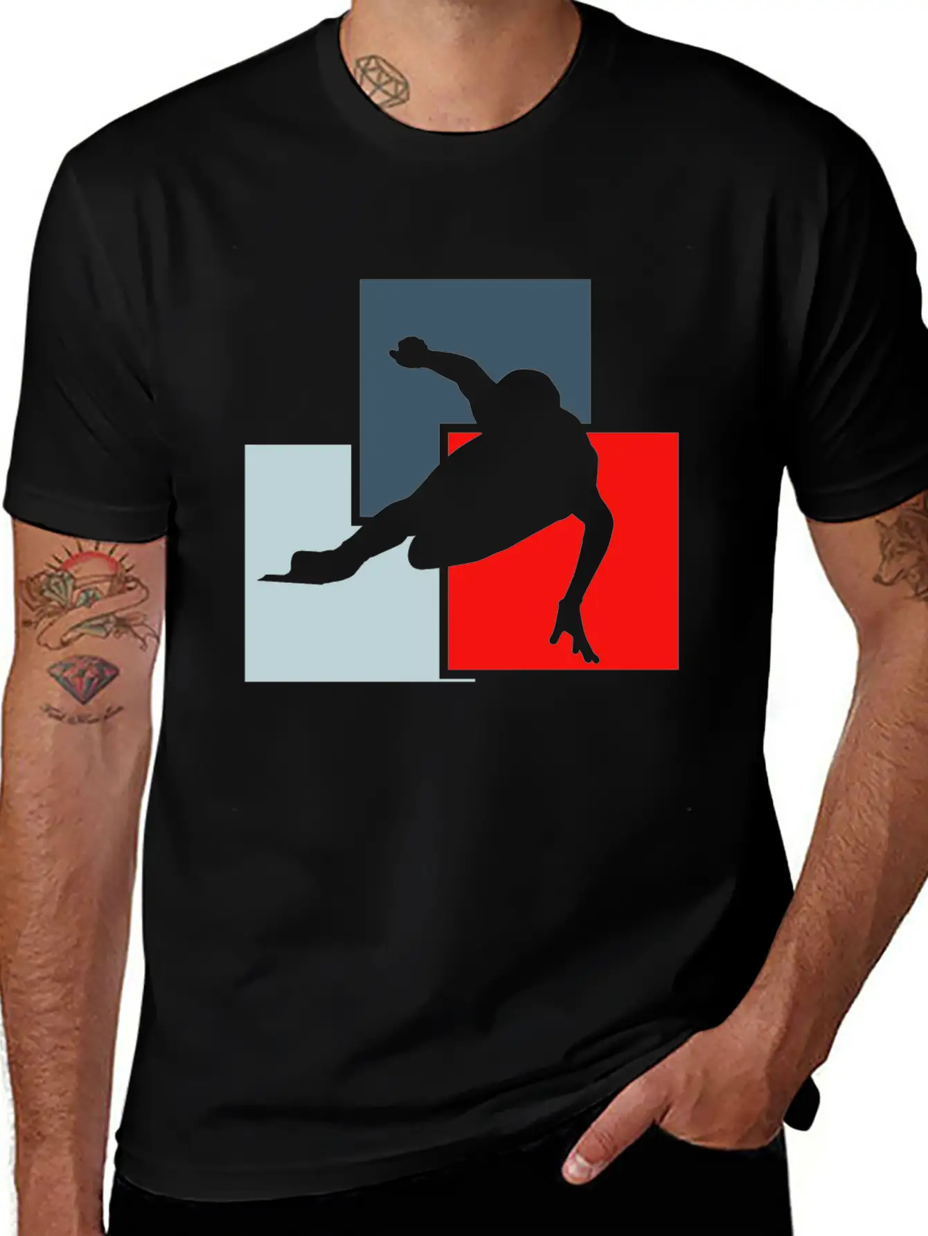 Speed Skating Winter Breathable Soft Cotton T-Shirt – Timeless Casual Look