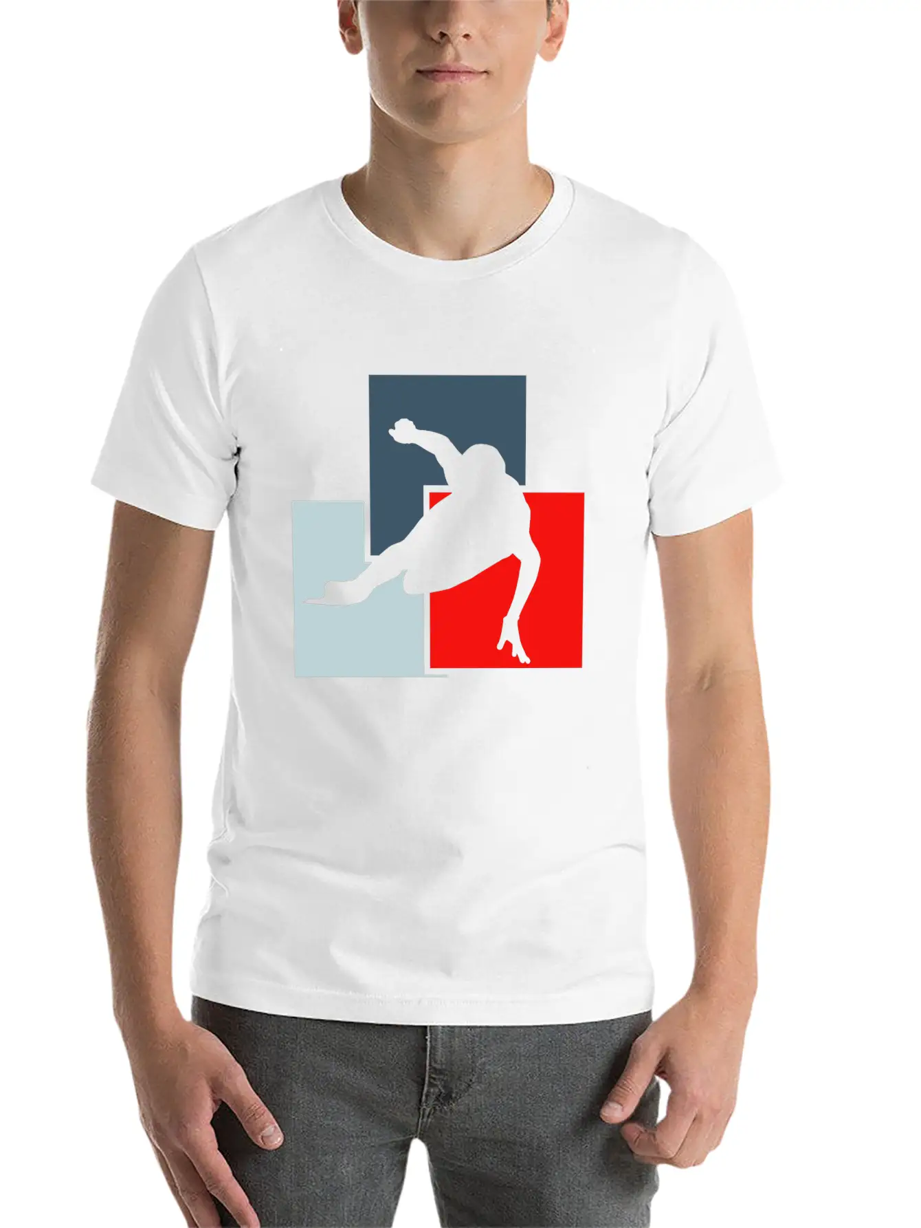 Speed Skating Winter Breathable Soft Cotton T-Shirt – Timeless Casual Look