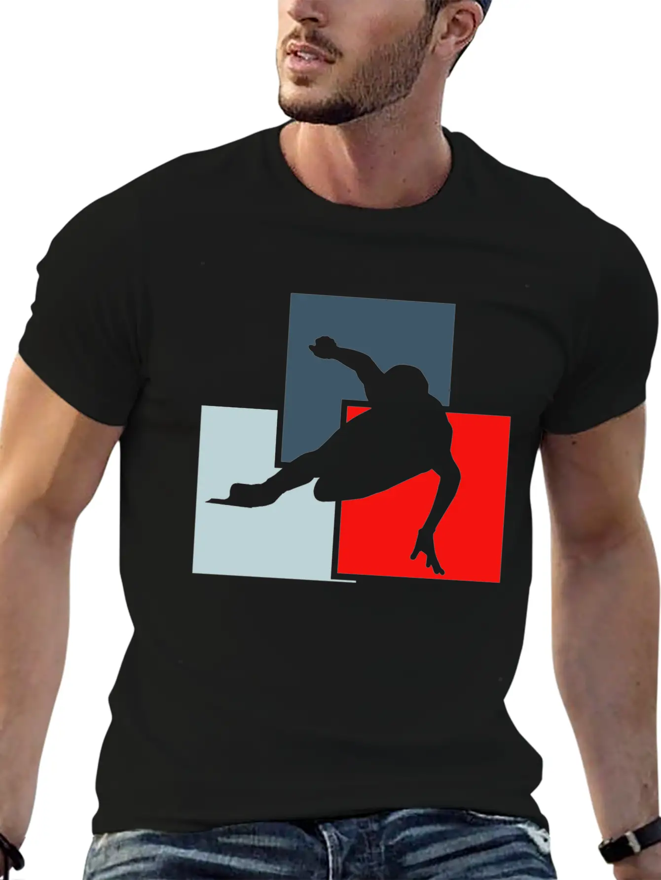 Speed Skating Winter Breathable Soft Cotton T-Shirt – Timeless Casual Look