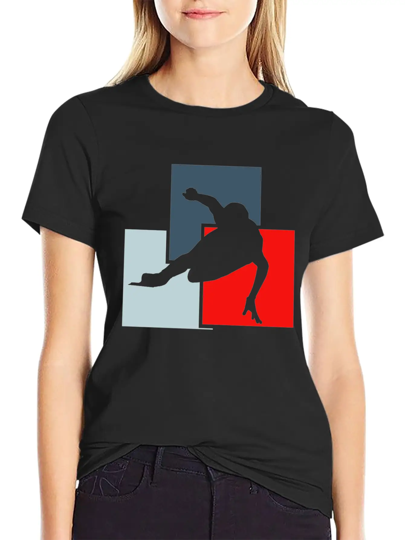 Speed Skating Winter Breathable Soft Cotton T-Shirt – Timeless Casual Look