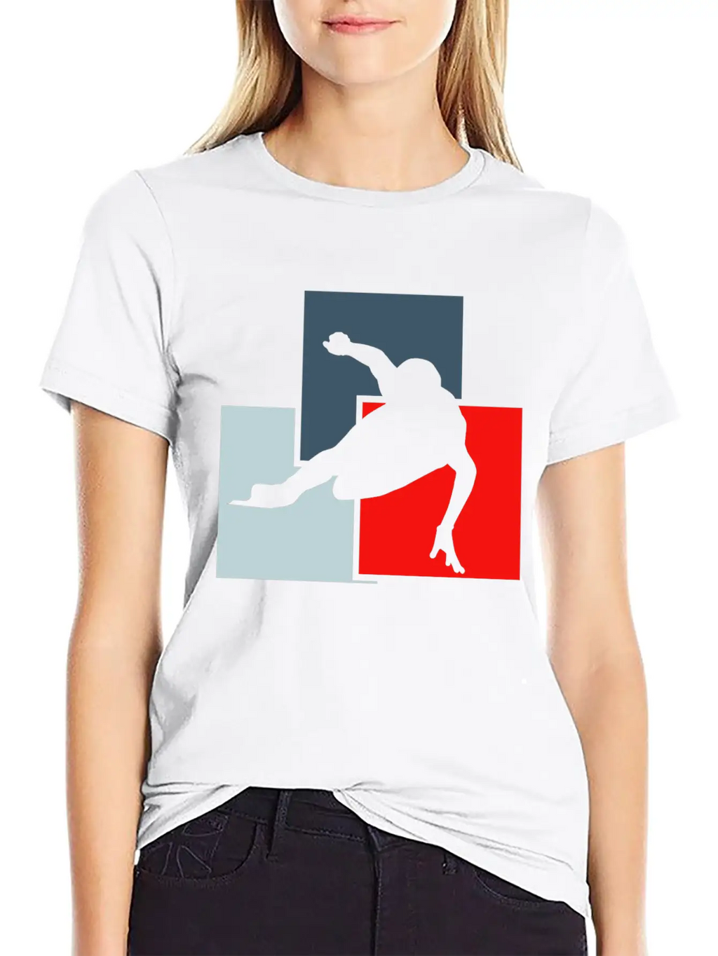 Speed Skating Winter Breathable Soft Cotton T-Shirt – Timeless Casual Look