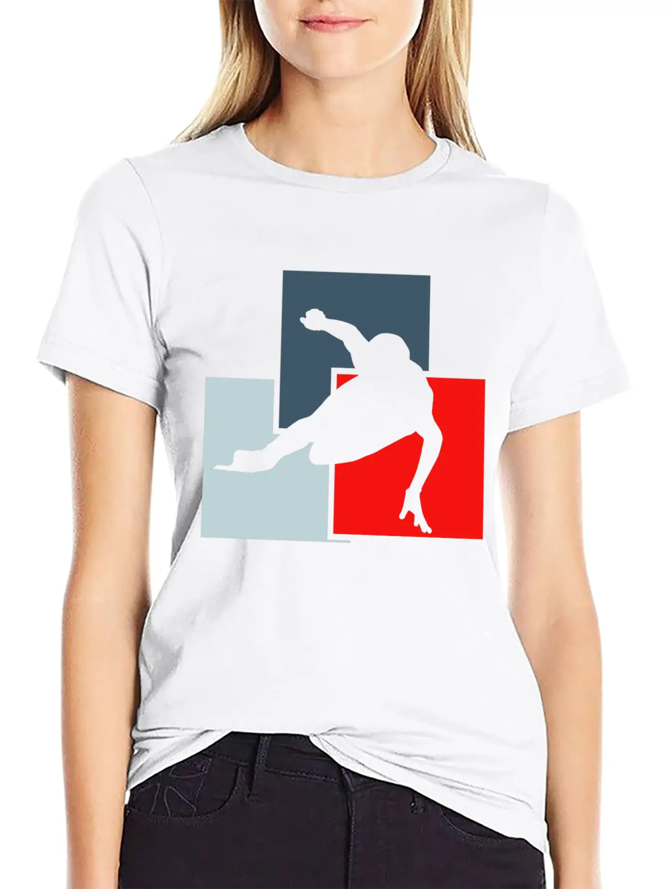 Speed Skating Winter Breathable Soft Cotton T-Shirt – Timeless Casual Look