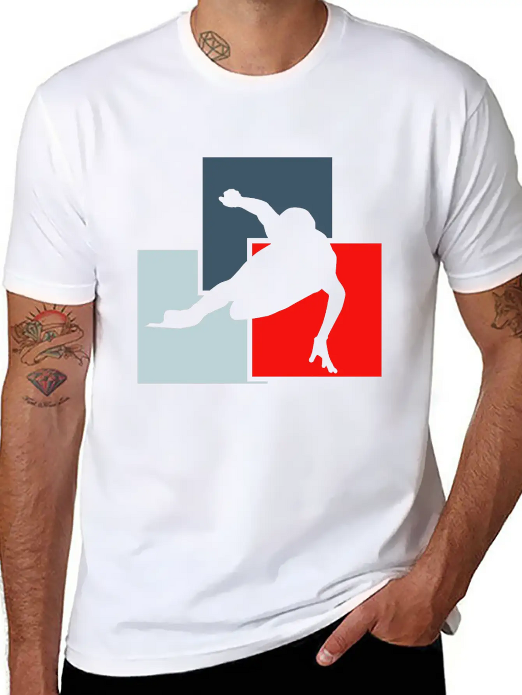 Speed Skating Winter Breathable Soft Cotton T-Shirt – Timeless Casual Look