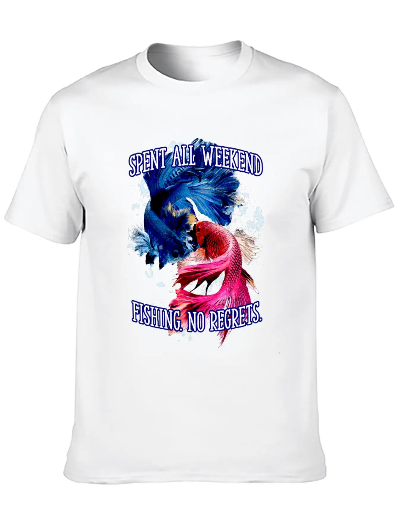 Spent All Weekend Fishing Vacation Fisherman Essential Cotton Tee For Daily Outfits – Unisex Style