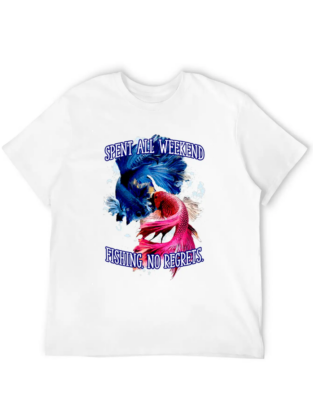 Spent All Weekend Fishing Vacation Fisherman Essential Cotton Tee For Daily Outfits – Unisex Style