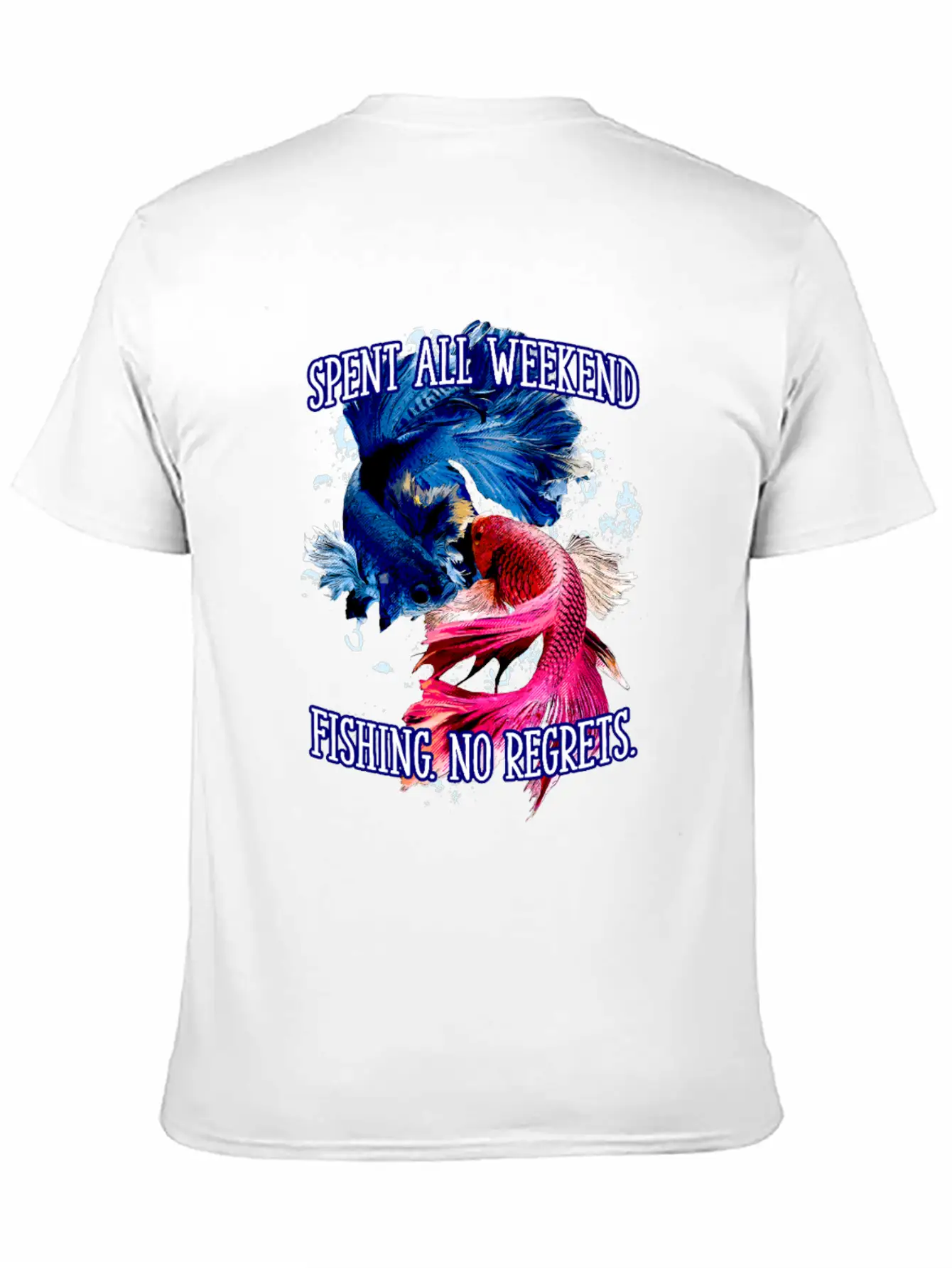 Spent All Weekend Fishing Vacation Fisherman Essential Cotton Tee For Daily Outfits – Unisex Style