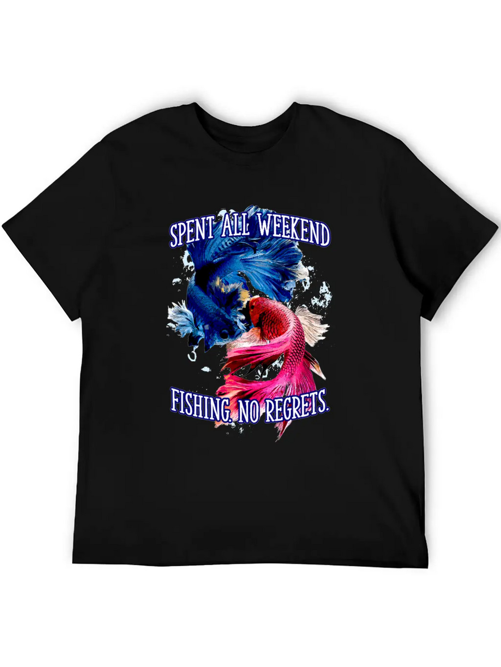 Spent All Weekend Fishing Vacation Fisherman Essential Cotton Tee For Daily Outfits – Unisex Style