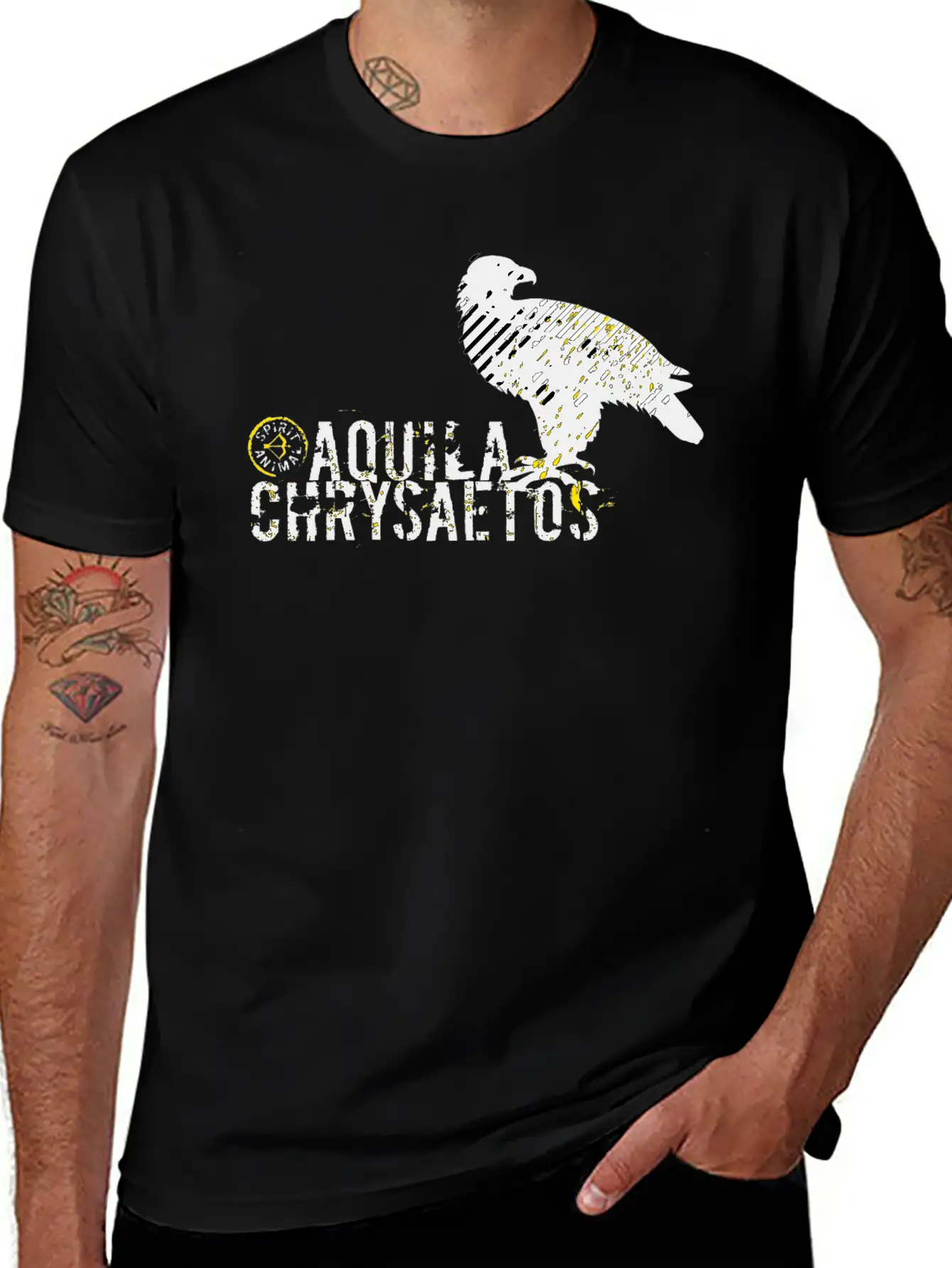 Spirit Animal Eagle (Archery By BOWTIQUE) Stylish Everyday T-Shirt – Unisex Basic Cotton Tee