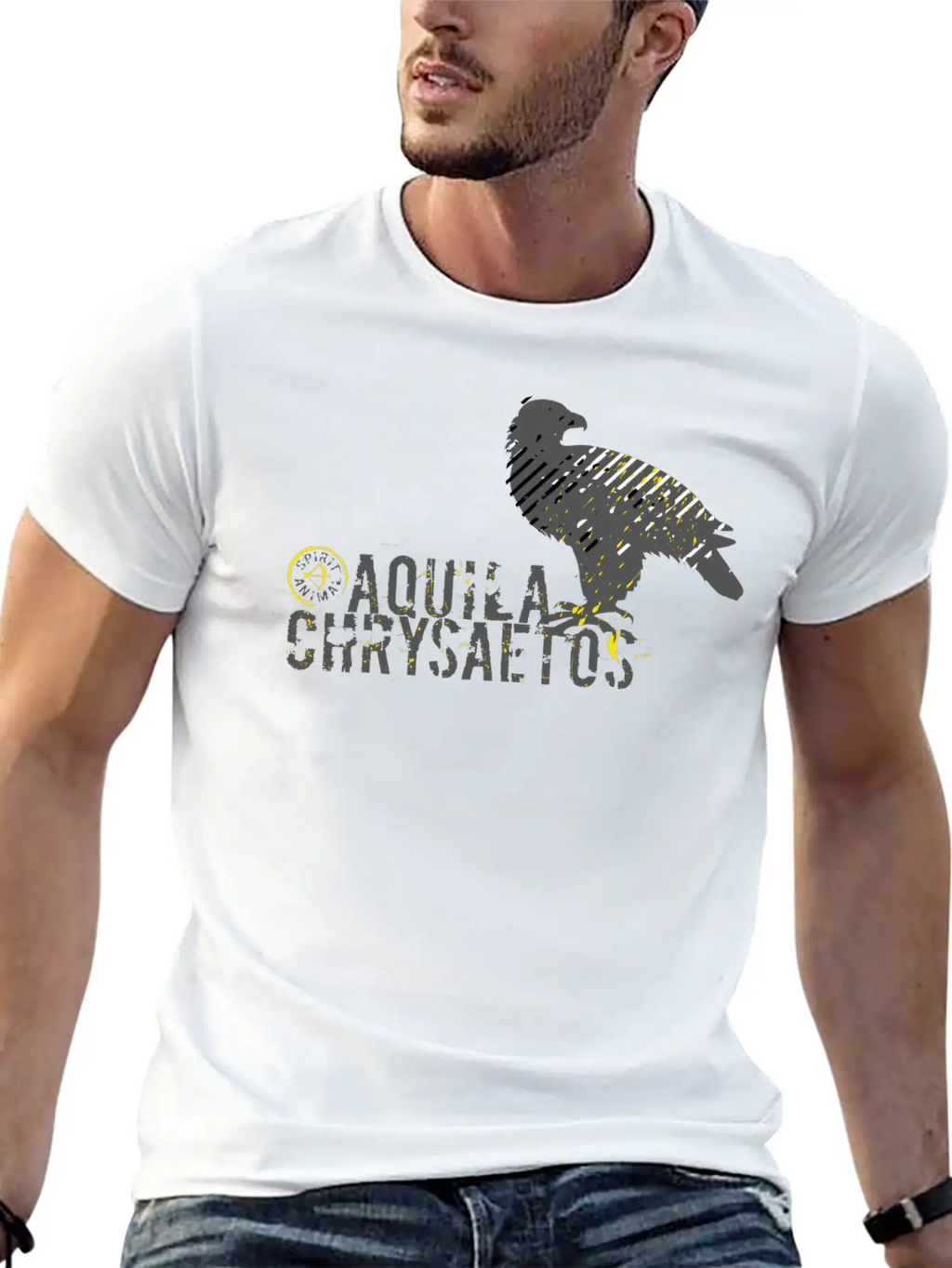 Spirit Animal Eagle (Archery By BOWTIQUE) Stylish Everyday T-Shirt – Unisex Basic Cotton Tee