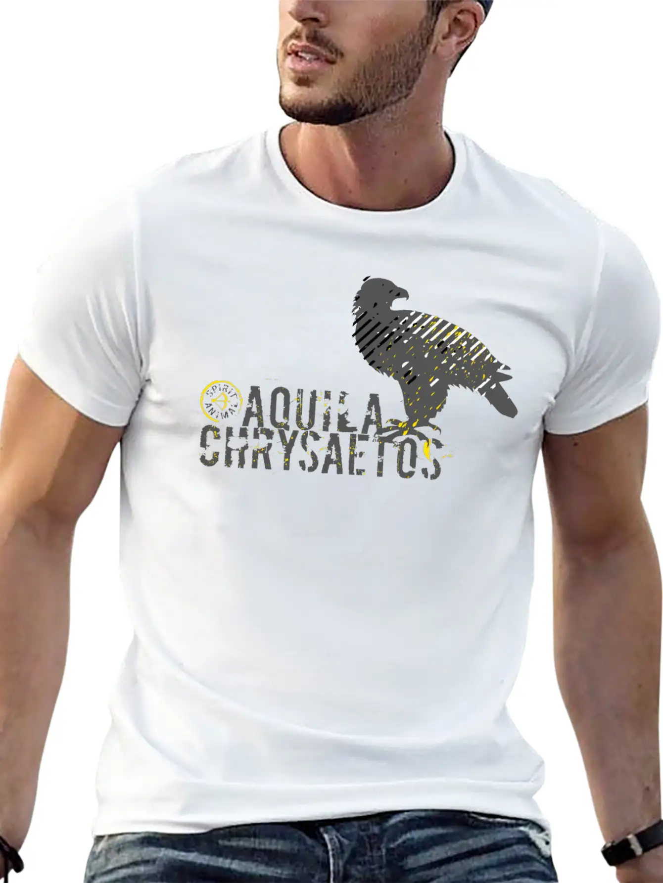 Spirit Animal Eagle (Archery By BOWTIQUE) Stylish Everyday T-Shirt – Unisex Basic Cotton Tee