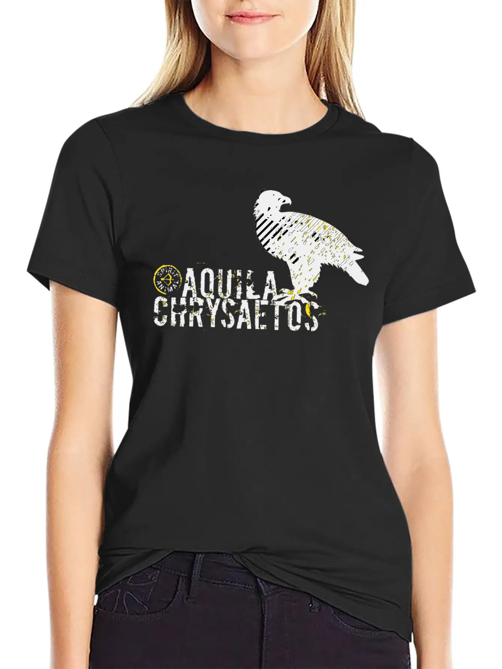 Spirit Animal Eagle (Archery By BOWTIQUE) Stylish Everyday T-Shirt – Unisex Basic Cotton Tee