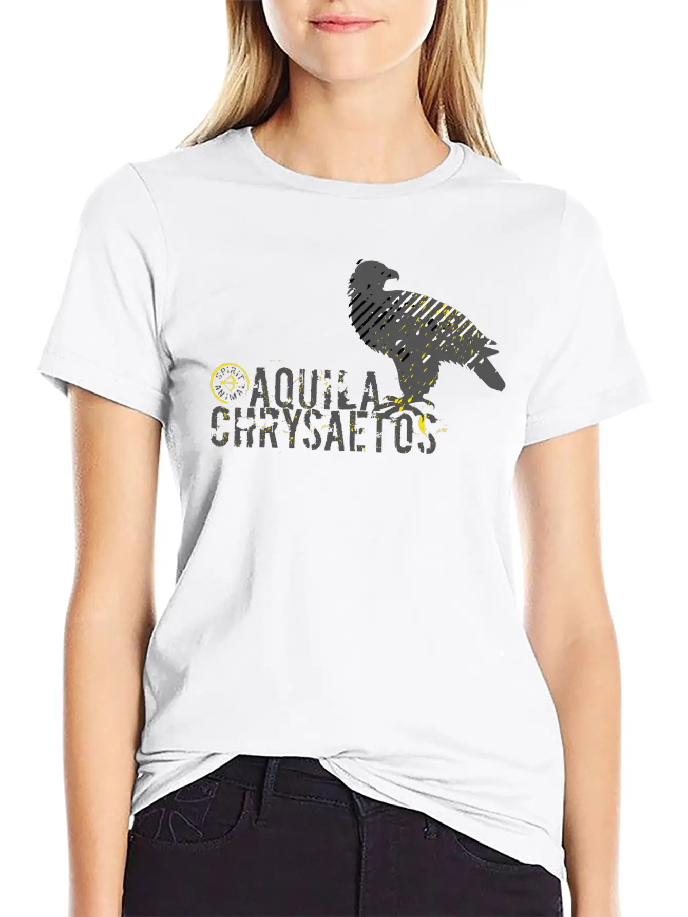 Spirit Animal Eagle (Archery By BOWTIQUE) Stylish Everyday T-Shirt – Unisex Basic Cotton Tee