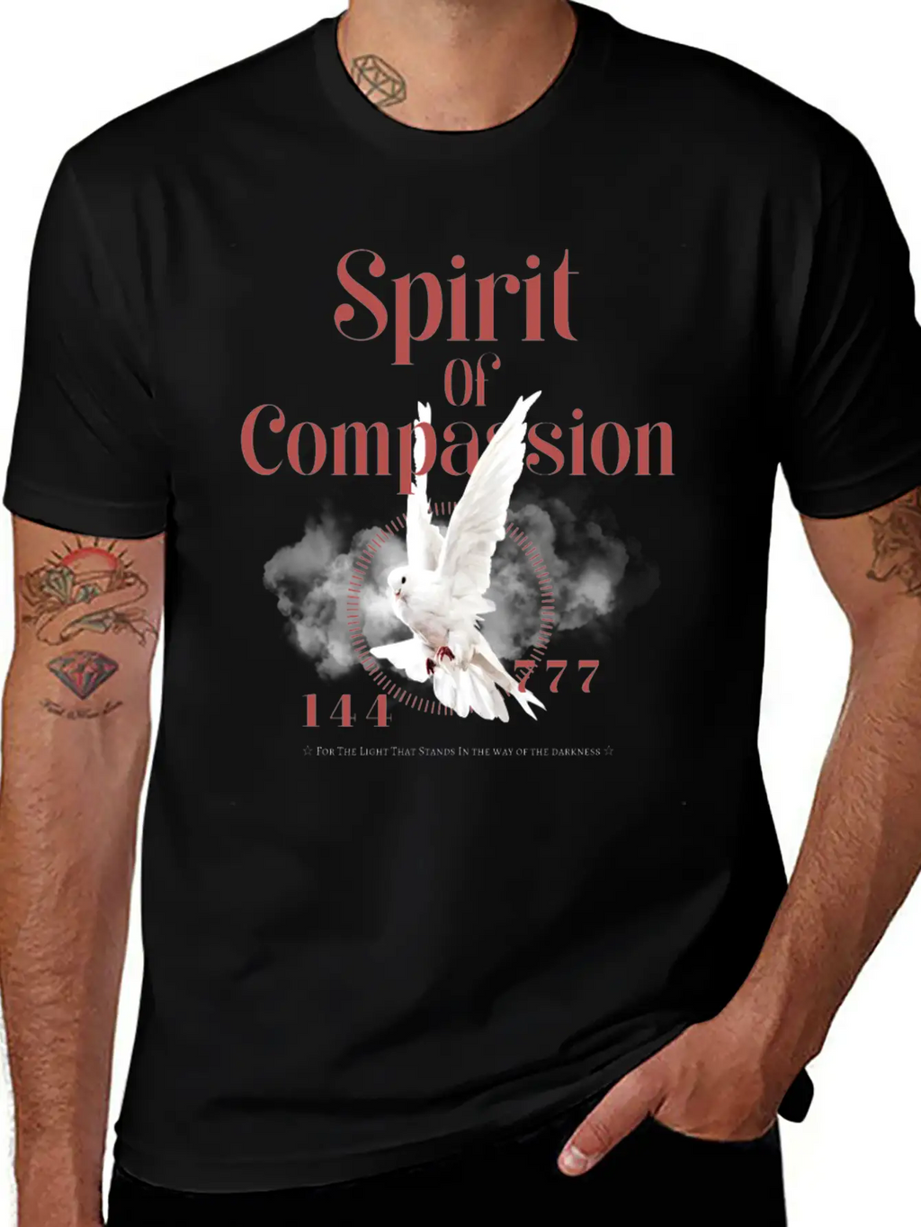 Spirit Of Compassion Unisex Casual T-Shirt – Clean Design For Daily Comfort
