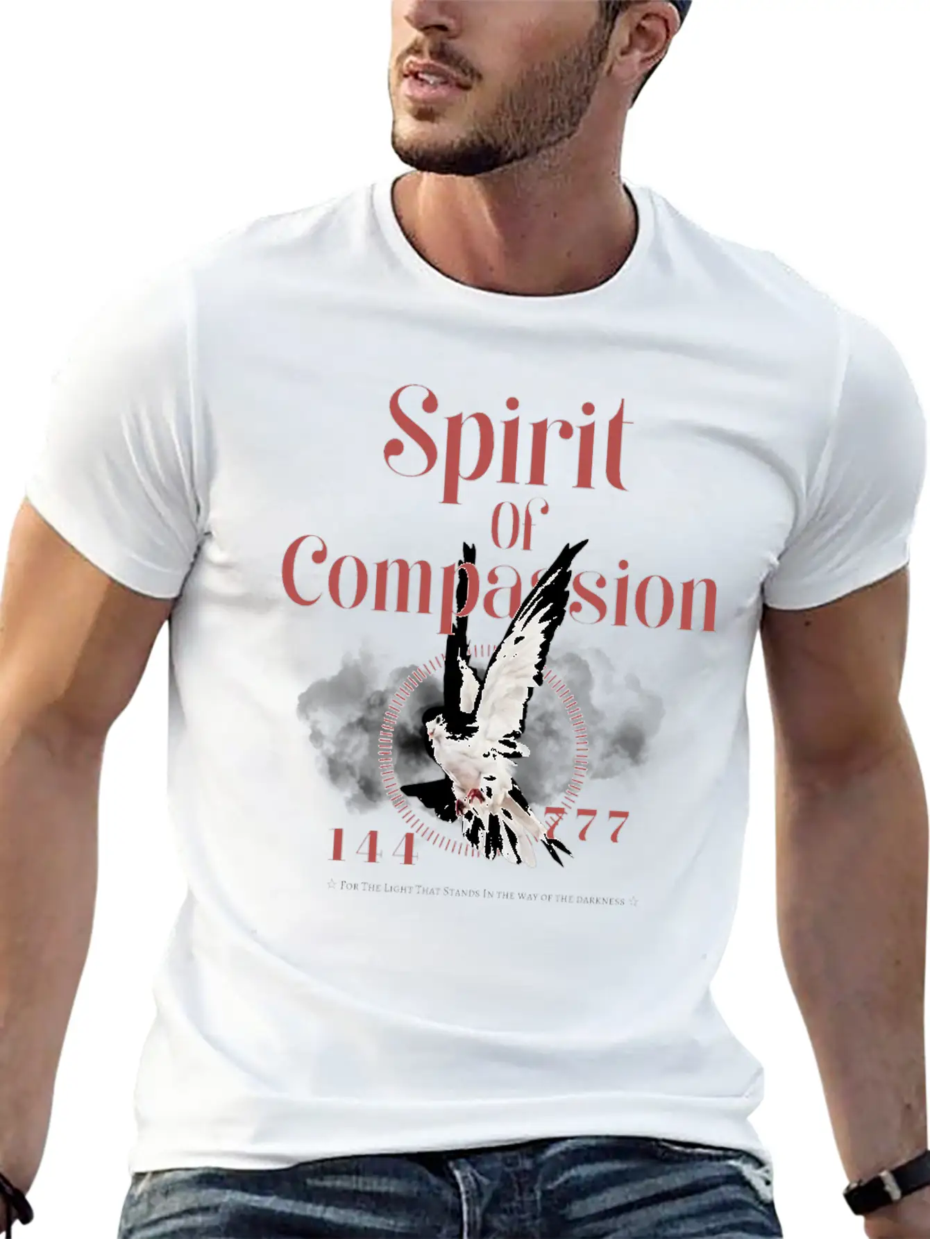 Spirit Of Compassion Unisex Casual T-Shirt – Clean Design For Daily Comfort