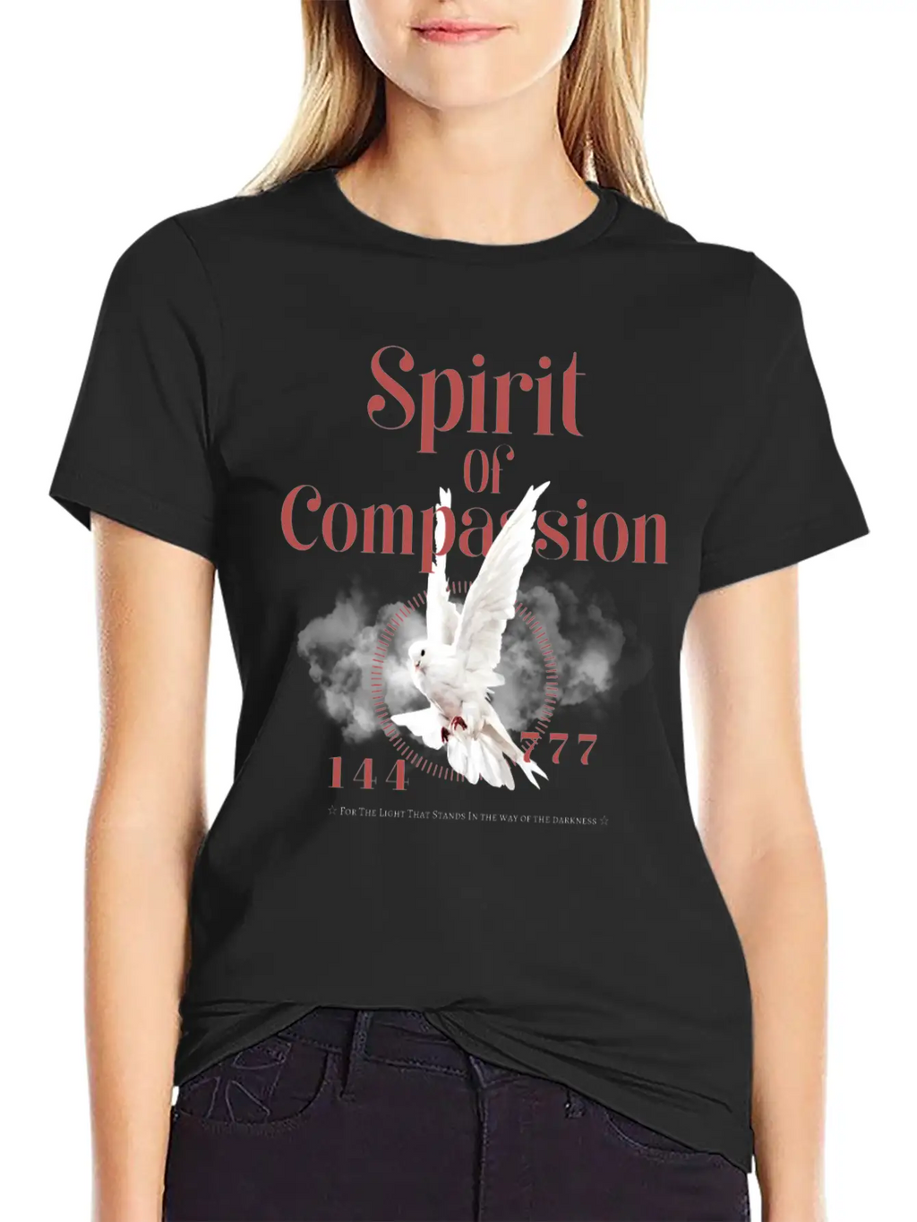 Spirit Of Compassion Unisex Casual T-Shirt – Clean Design For Daily Comfort