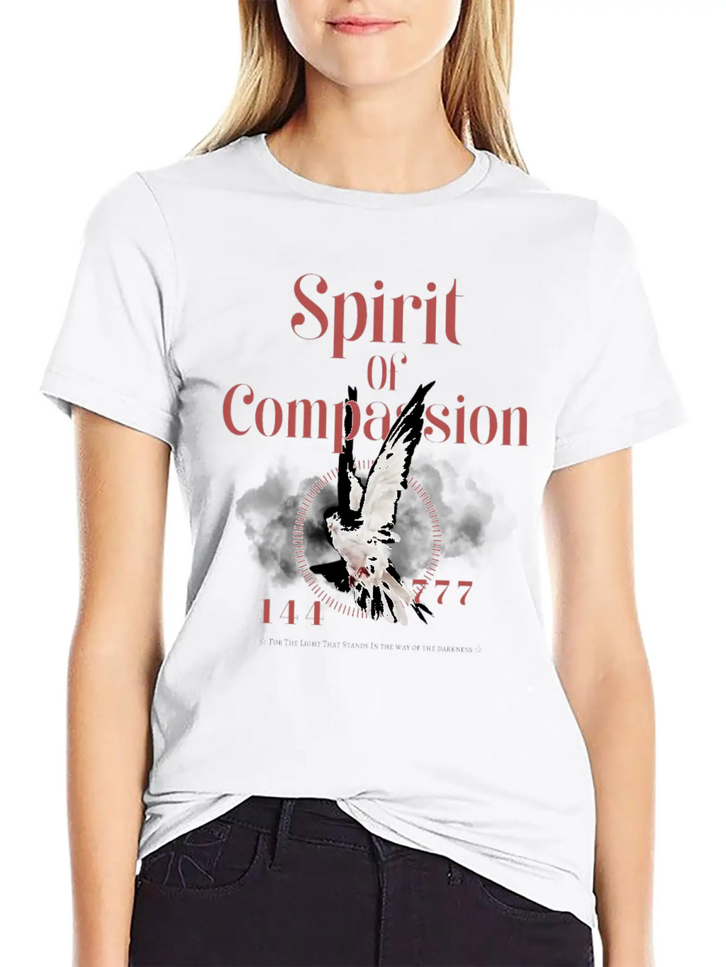Spirit Of Compassion Unisex Casual T-Shirt – Clean Design For Daily Comfort