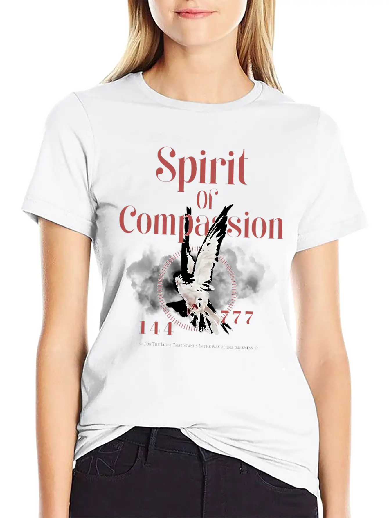 Spirit Of Compassion Unisex Casual T-Shirt – Clean Design For Daily Comfort