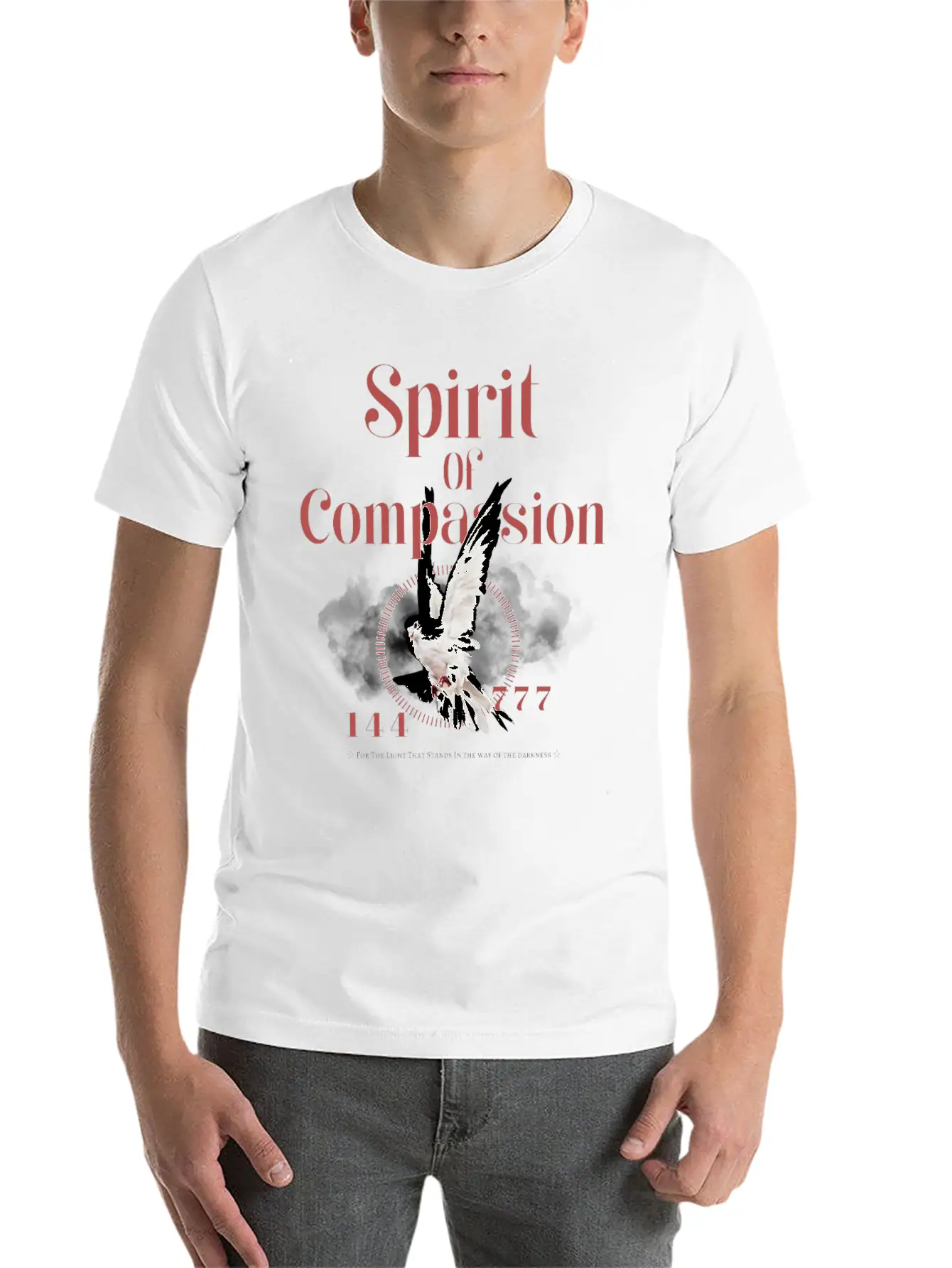 Spirit Of Compassion Unisex Casual T-Shirt – Clean Design For Daily Comfort