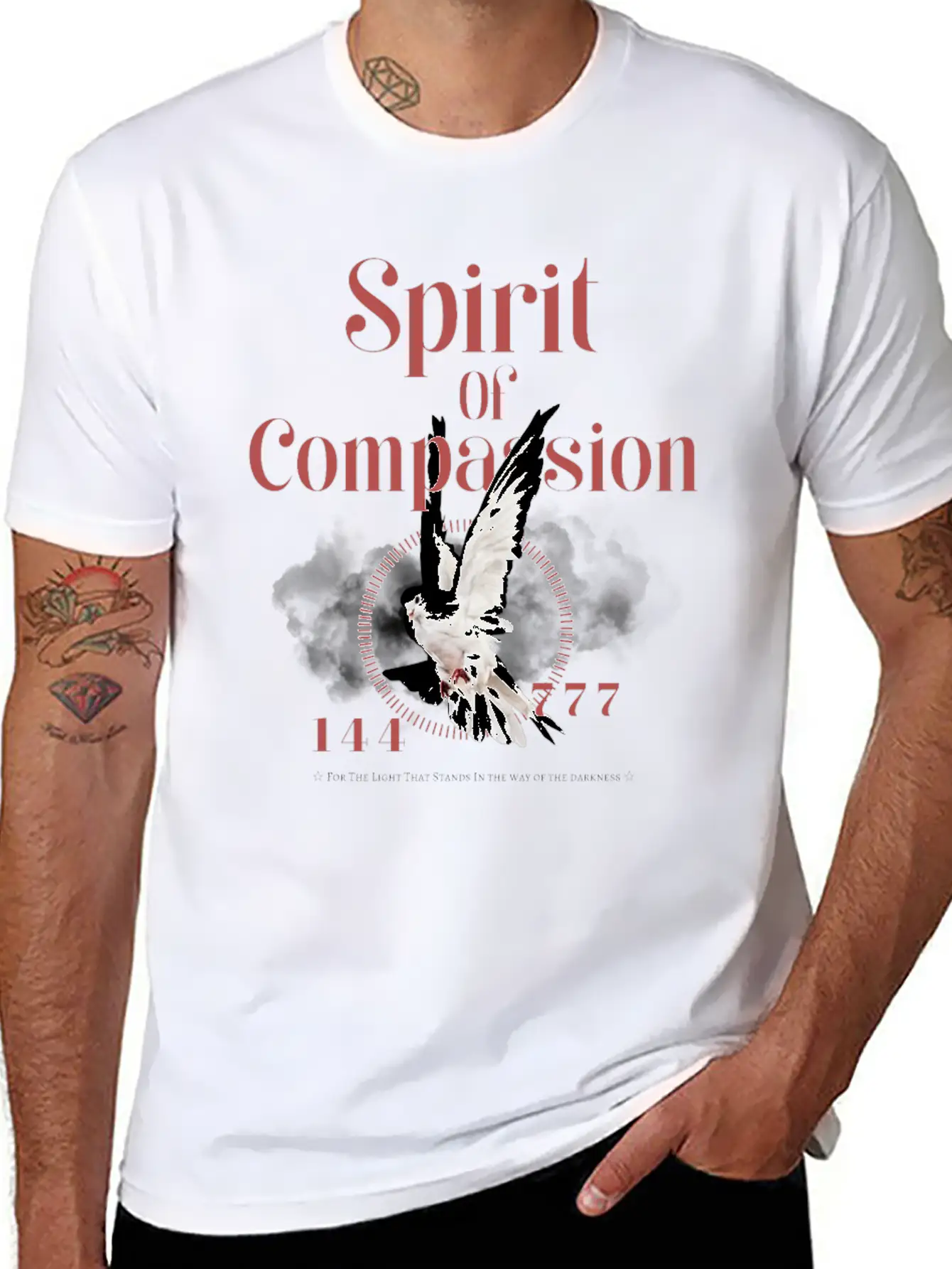 Spirit Of Compassion Unisex Casual T-Shirt – Clean Design For Daily Comfort