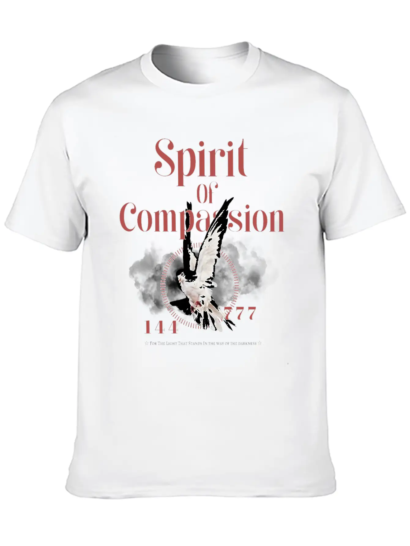 Spirit Of Compassion Unisex Casual T-Shirt – Clean Design For Daily Comfort