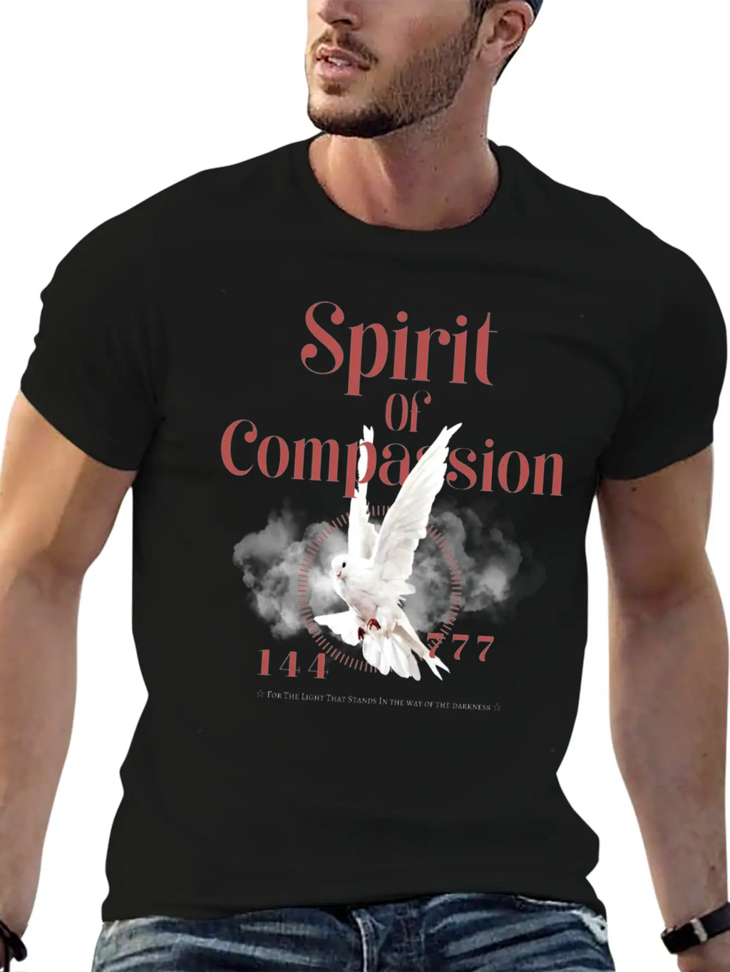 Spirit Of Compassion Unisex Casual T-Shirt – Clean Design For Daily Comfort