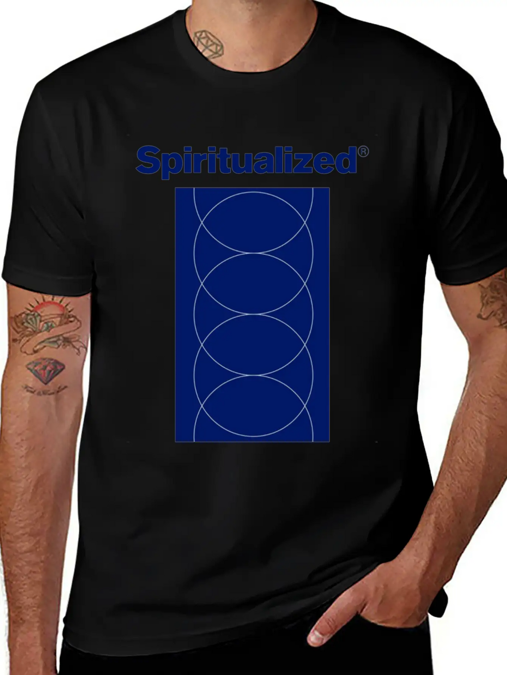 SPIRITUALIZED LOGO Unisex Casual T-Shirt – Clean Design For Daily Comfort