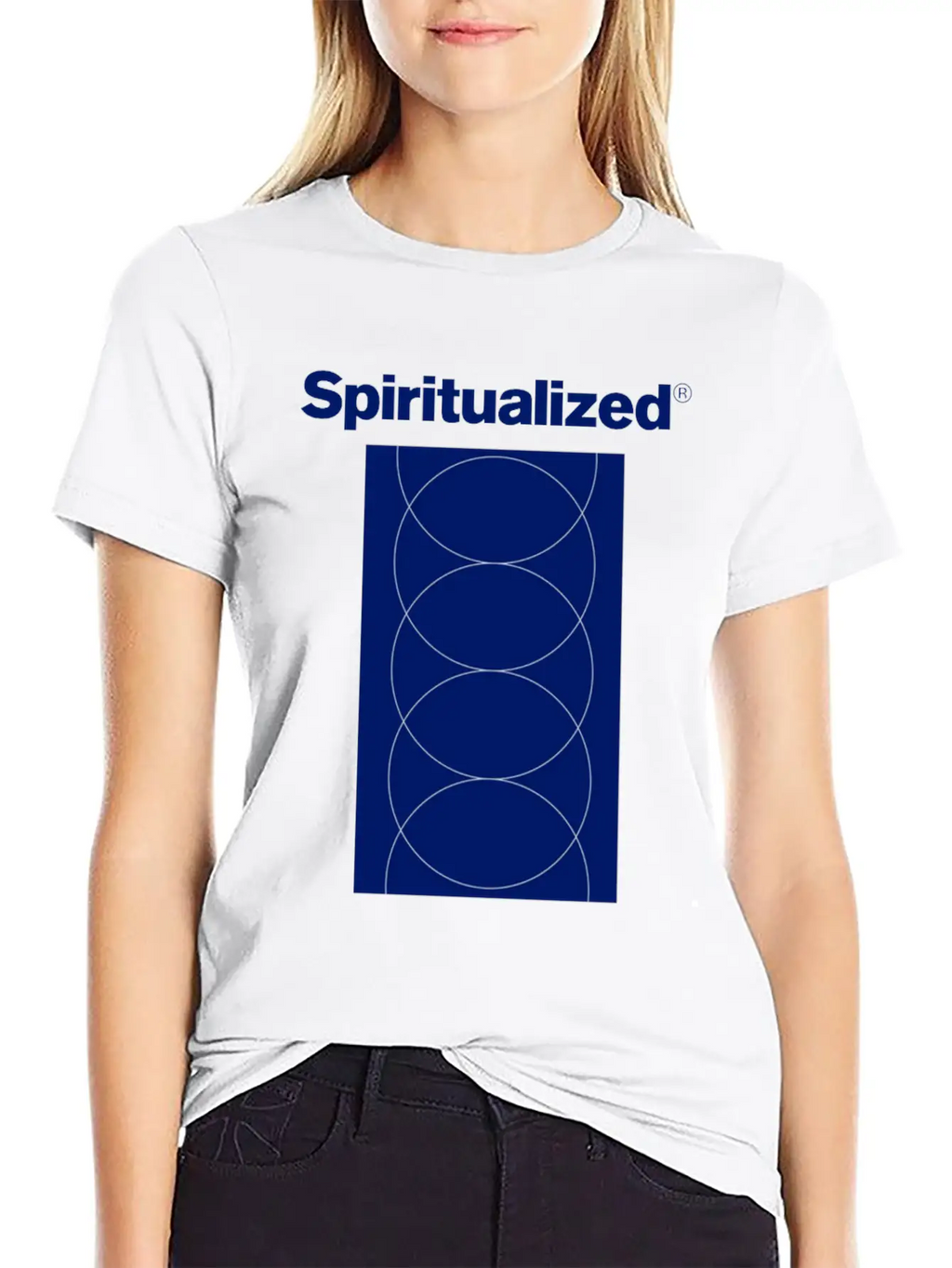 SPIRITUALIZED LOGO Unisex Casual T-Shirt – Clean Design For Daily Comfort