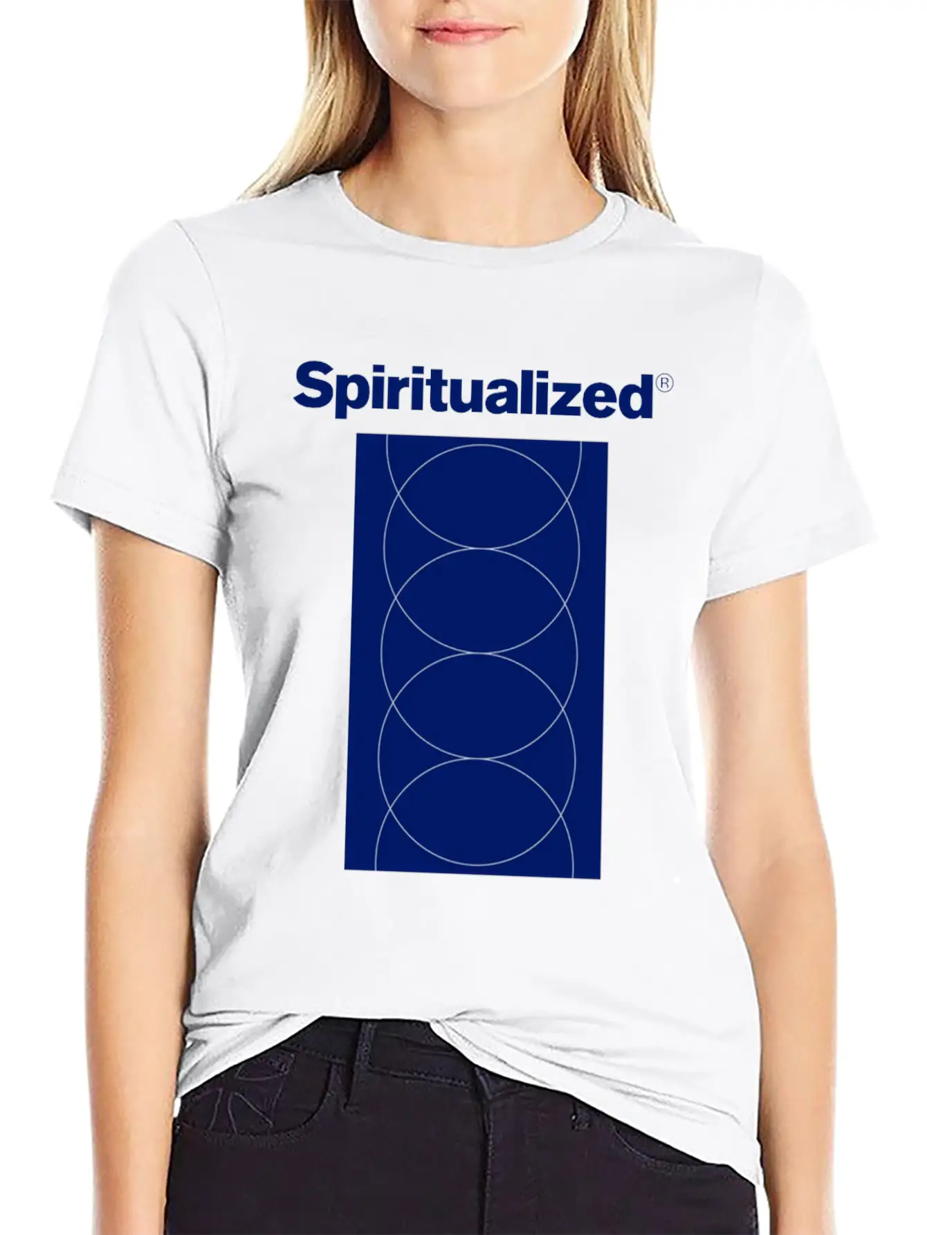 SPIRITUALIZED LOGO Unisex Casual T-Shirt – Clean Design For Daily Comfort