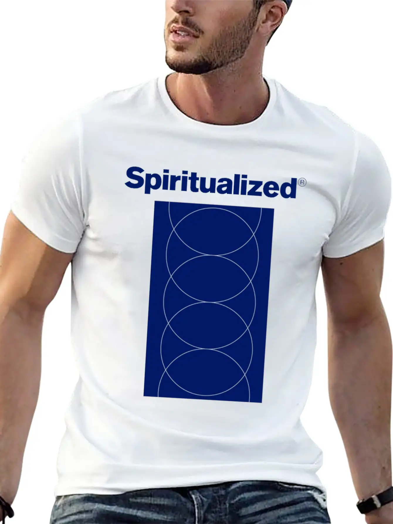 SPIRITUALIZED LOGO Unisex Casual T-Shirt – Clean Design For Daily Comfort