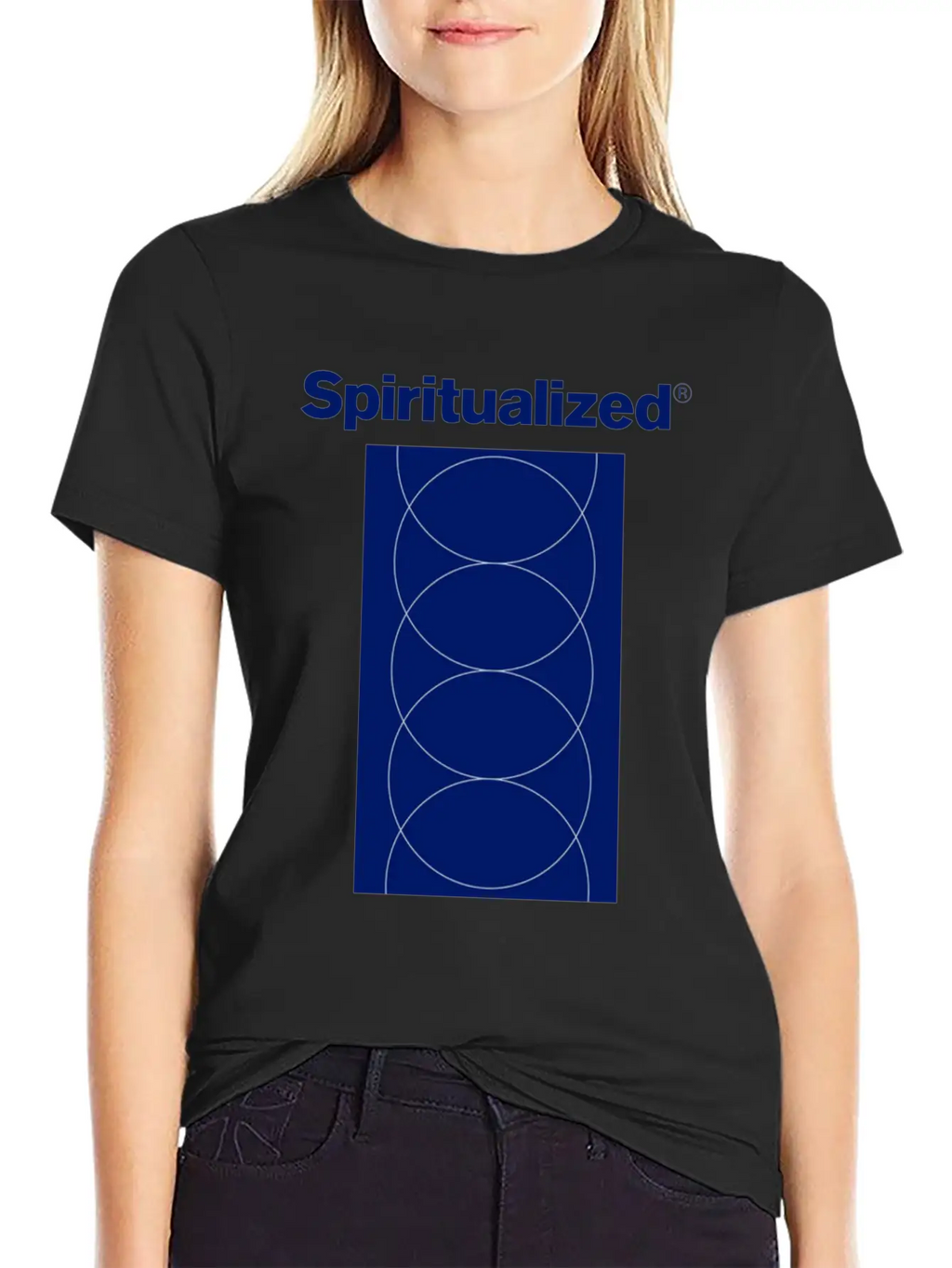 SPIRITUALIZED LOGO Unisex Casual T-Shirt – Clean Design For Daily Comfort