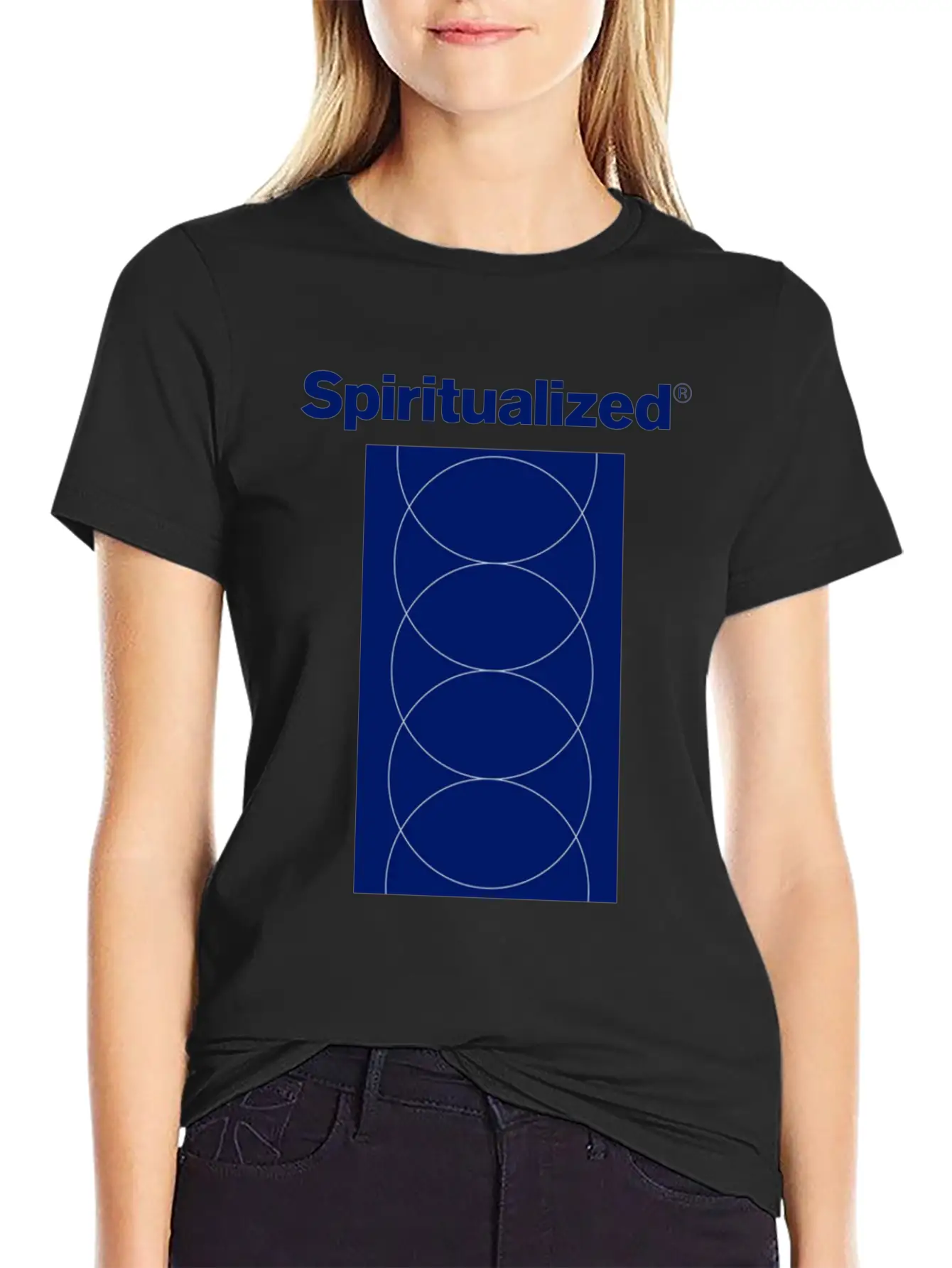 SPIRITUALIZED LOGO Unisex Casual T-Shirt – Clean Design For Daily Comfort
