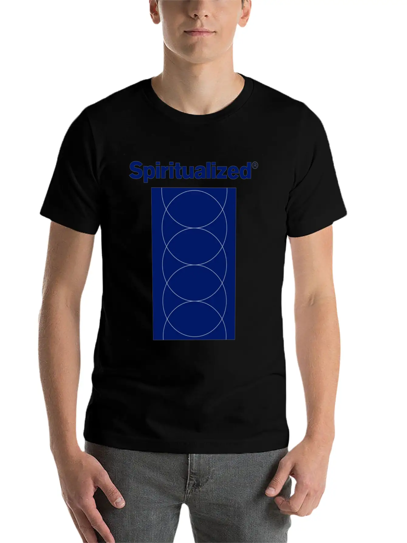 SPIRITUALIZED LOGO Unisex Casual T-Shirt – Clean Design For Daily Comfort