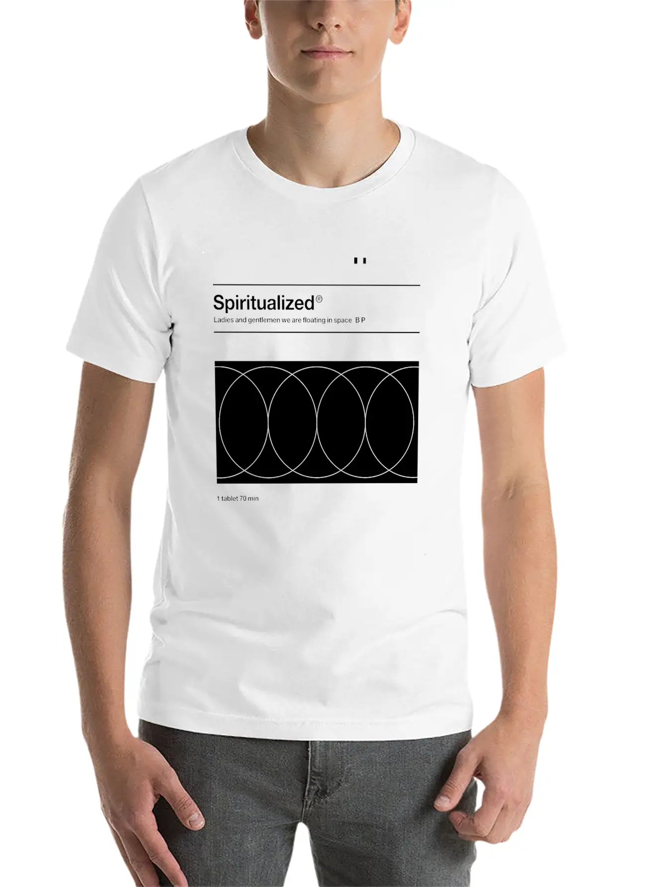 Spiritualized Music Logo Unisex Casual T-Shirt – Clean Design For Daily Comfort