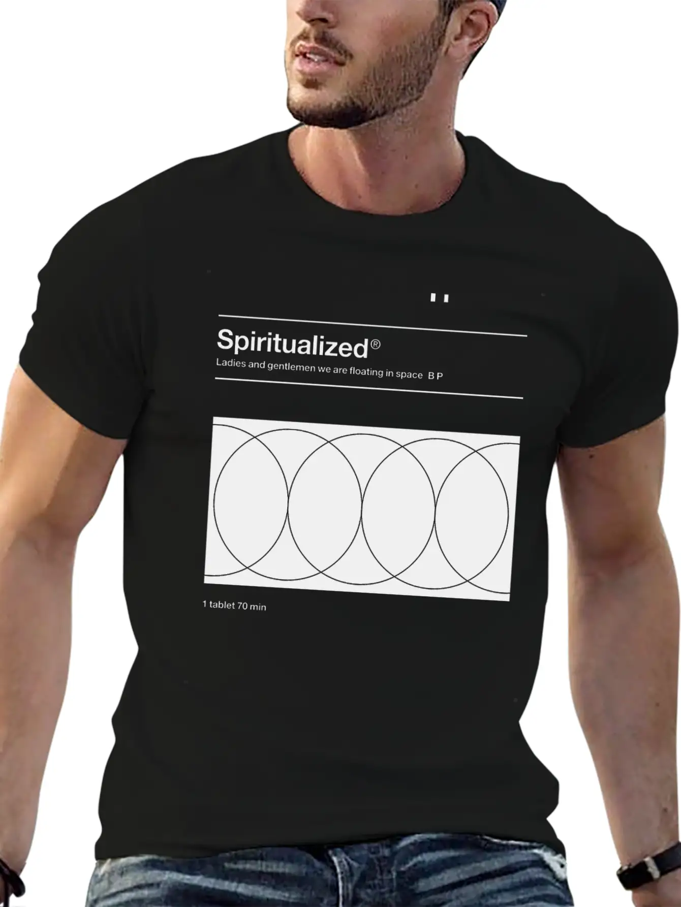 Spiritualized Music Logo Unisex Casual T-Shirt – Clean Design For Daily Comfort