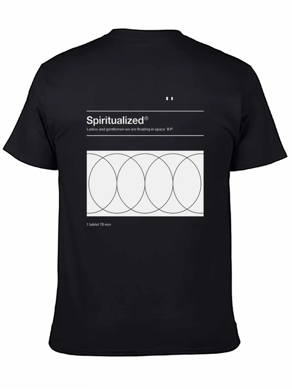 Spiritualized Music Logo Unisex Casual T-Shirt – Clean Design For Daily Comfort