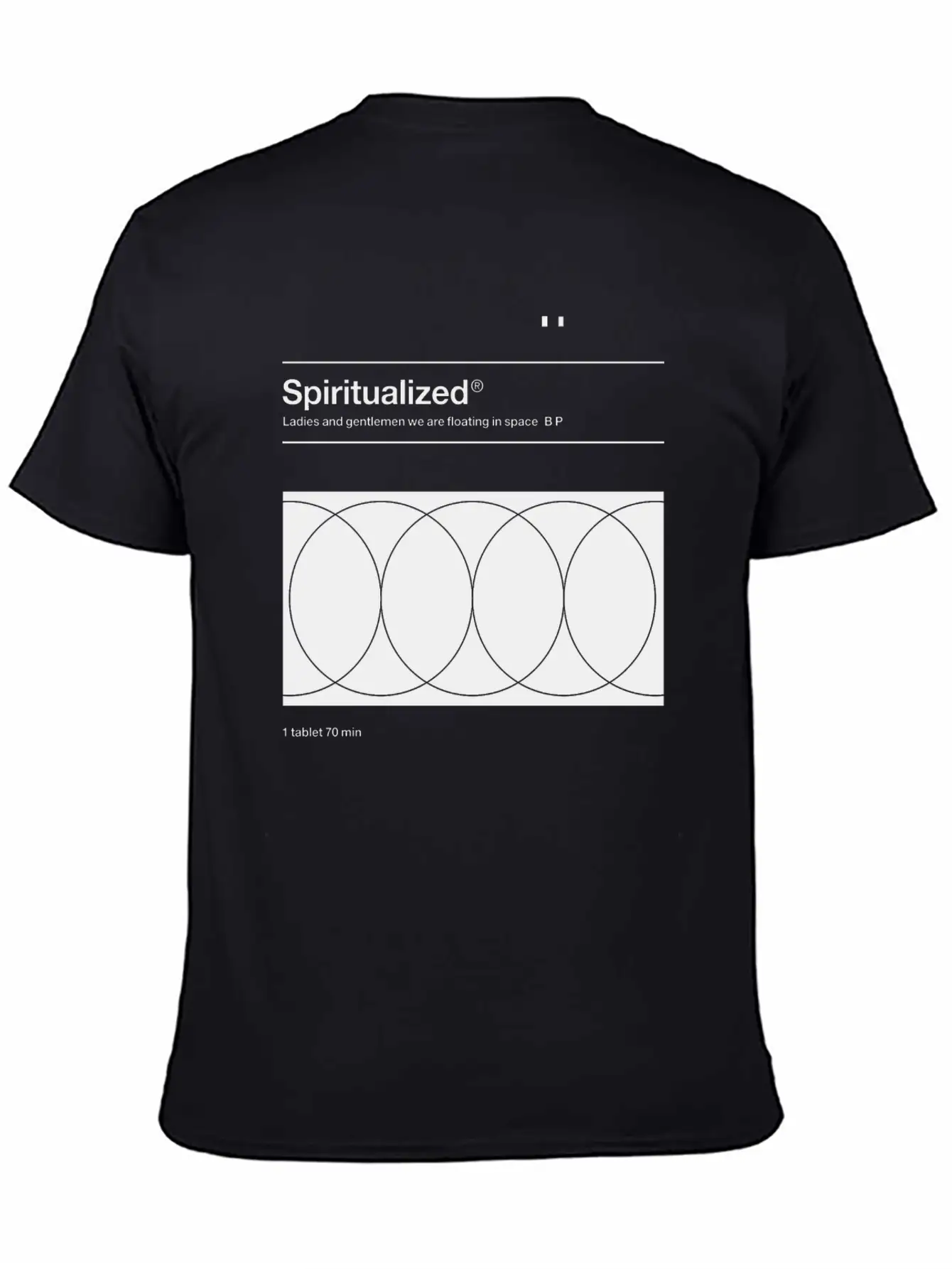 Spiritualized Music Logo Unisex Casual T-Shirt – Clean Design For Daily Comfort