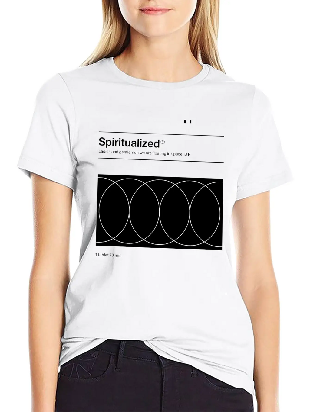 Spiritualized Music Logo Unisex Casual T-Shirt – Clean Design For Daily Comfort