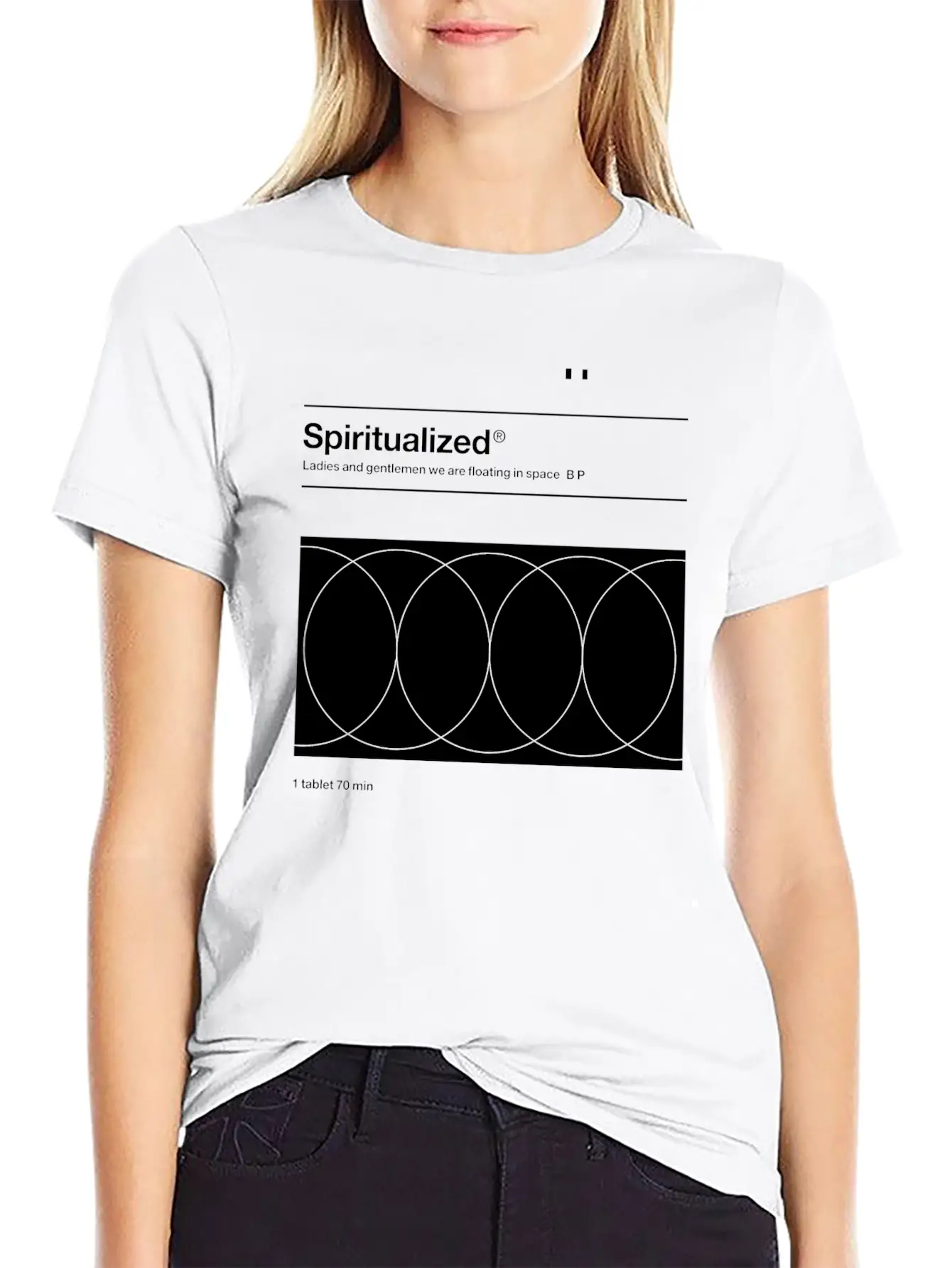 Spiritualized Music Logo Unisex Casual T-Shirt – Clean Design For Daily Comfort