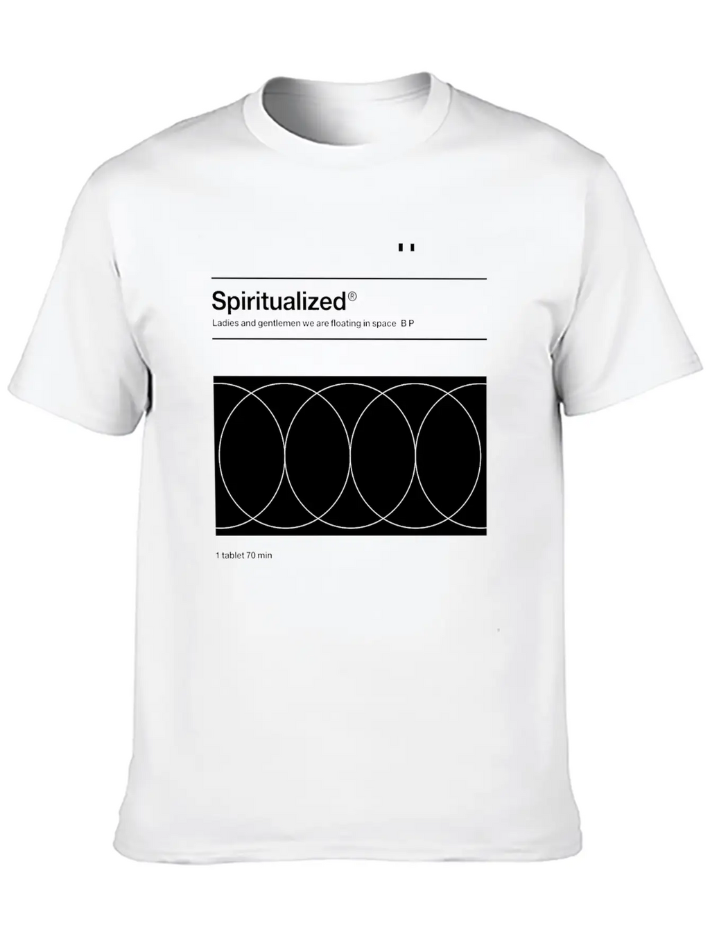Spiritualized Music Logo Unisex Casual T-Shirt – Clean Design For Daily Comfort