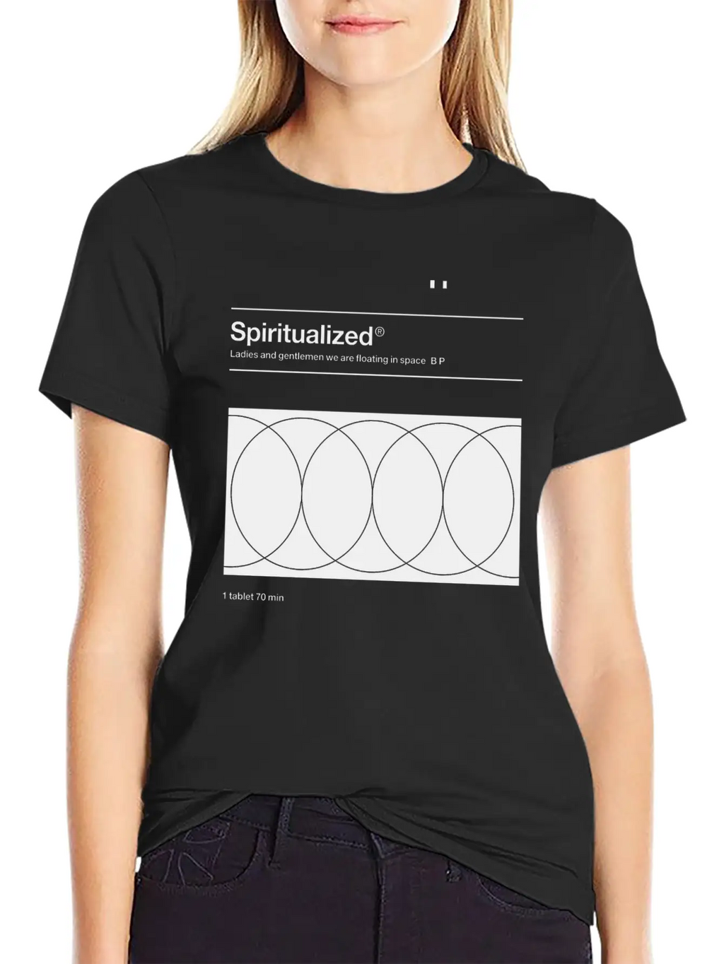 Spiritualized Music Logo Unisex Casual T-Shirt – Clean Design For Daily Comfort