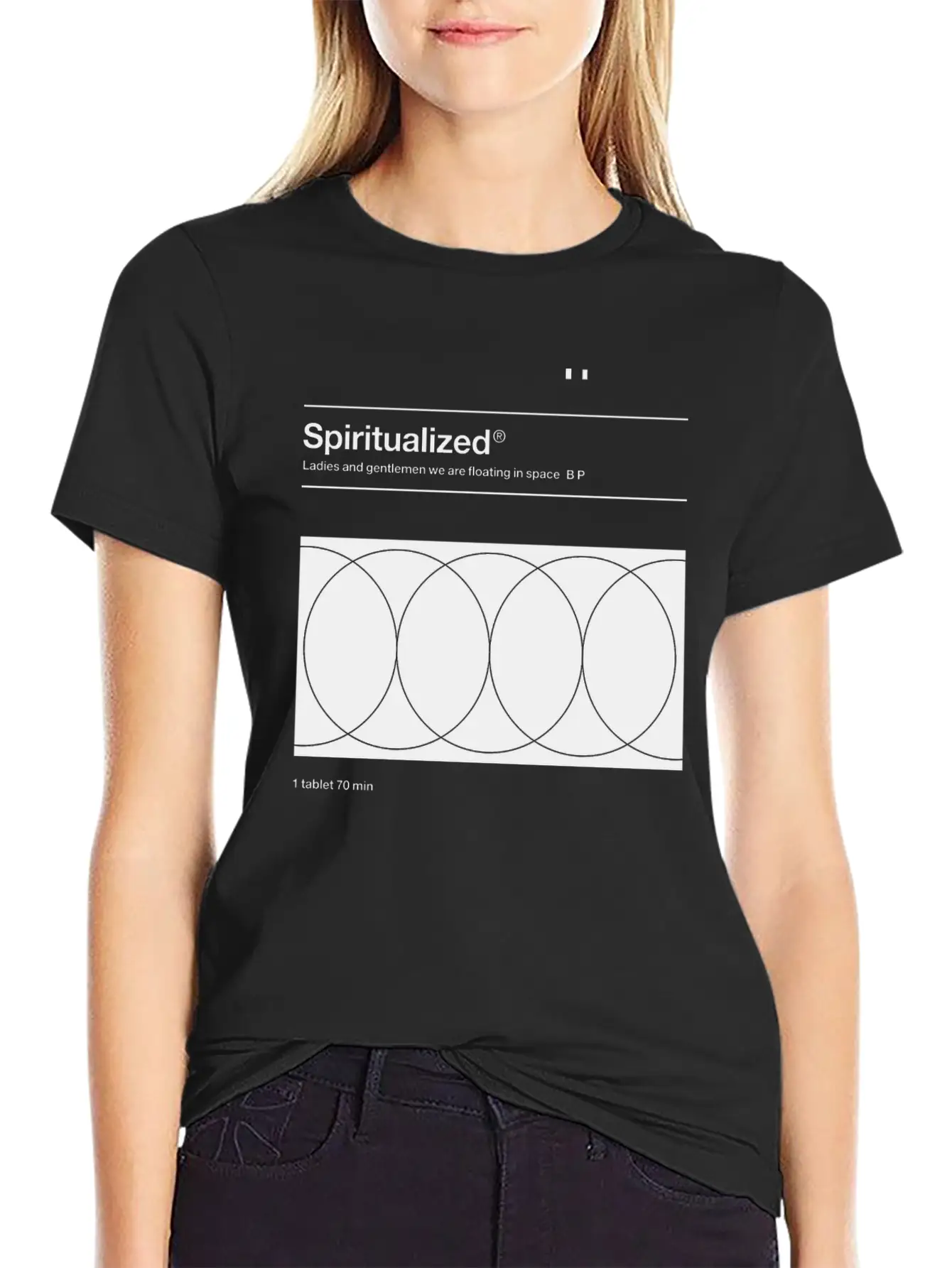 Spiritualized Music Logo Unisex Casual T-Shirt – Clean Design For Daily Comfort