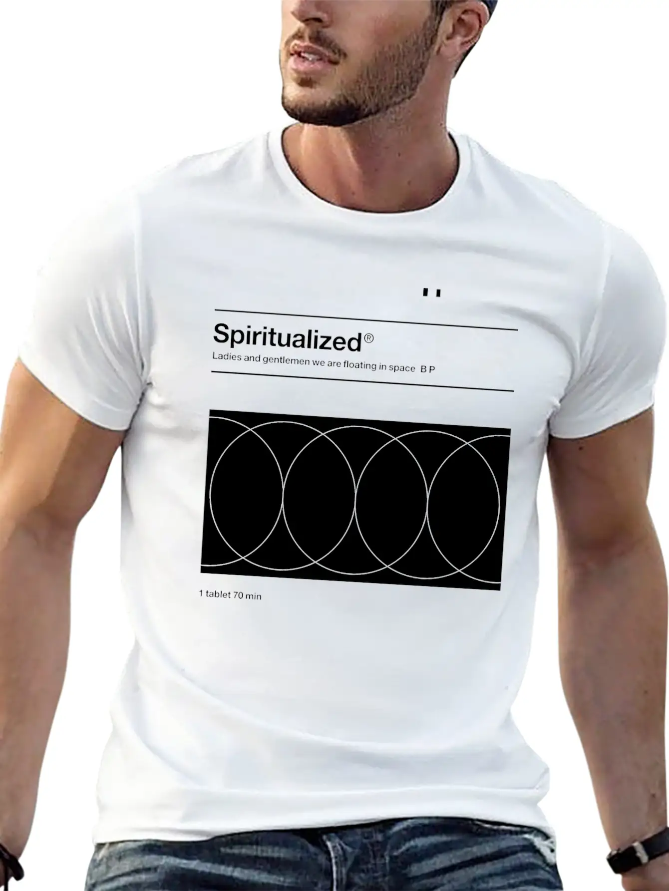 Spiritualized Music Logo Unisex Casual T-Shirt – Clean Design For Daily Comfort